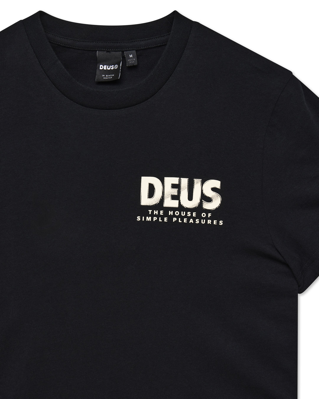 DEUS EX MACHINA CHROMIUM TEE - BLACK