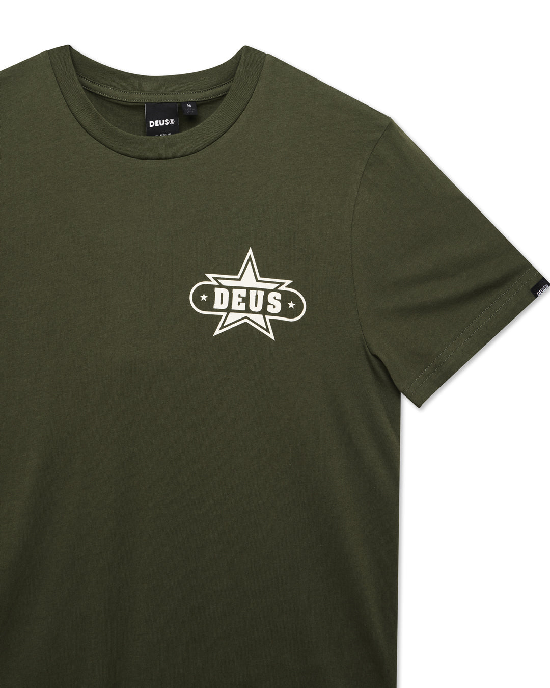 DEUS EX MACHINA GUMSHOE TEE - CYPRESS GREEN