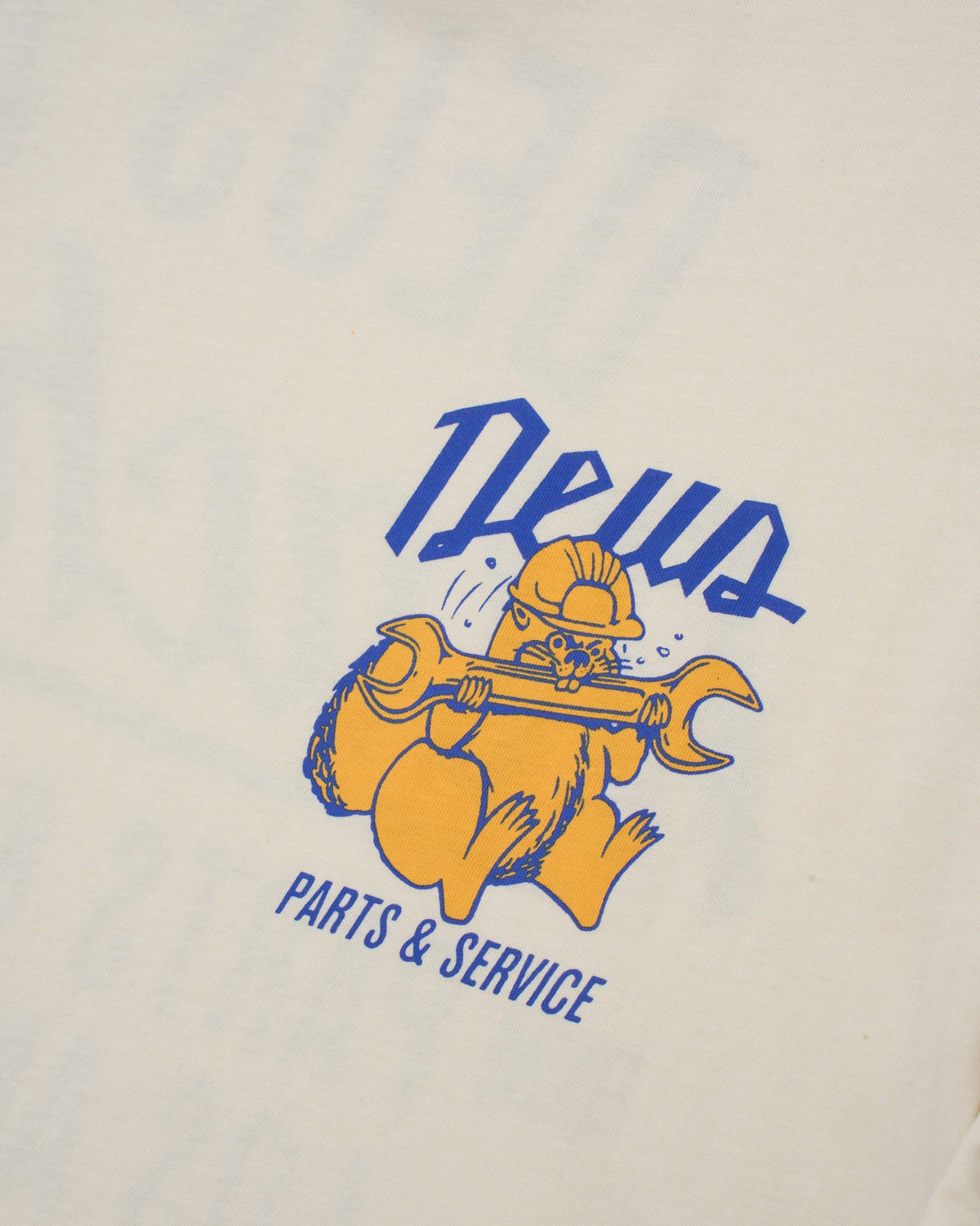 DEUS EX MACHINA OVERBITE TEE - DIRTY WHITE
