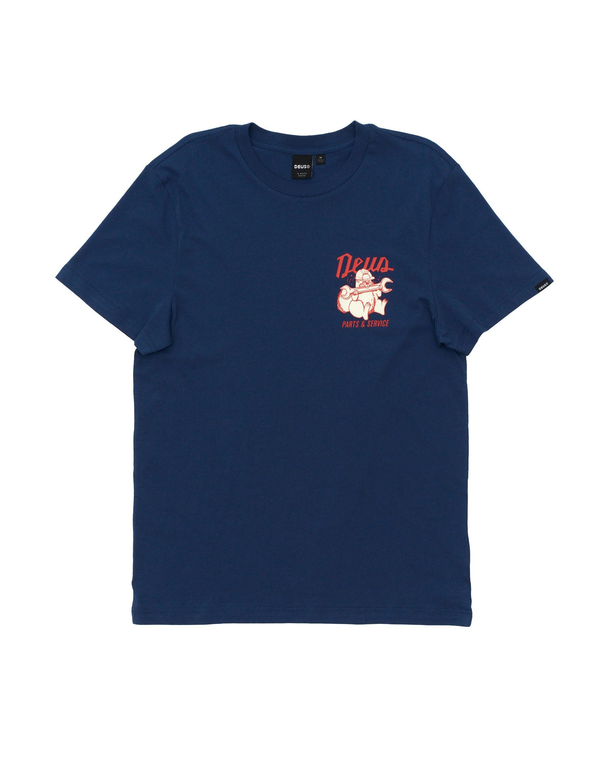 overbite-tee-mechanic-blue|Flatlay