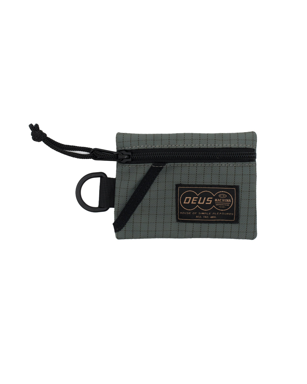 DEUS EX MACHINA SKELTER COIN POUCH - GREY