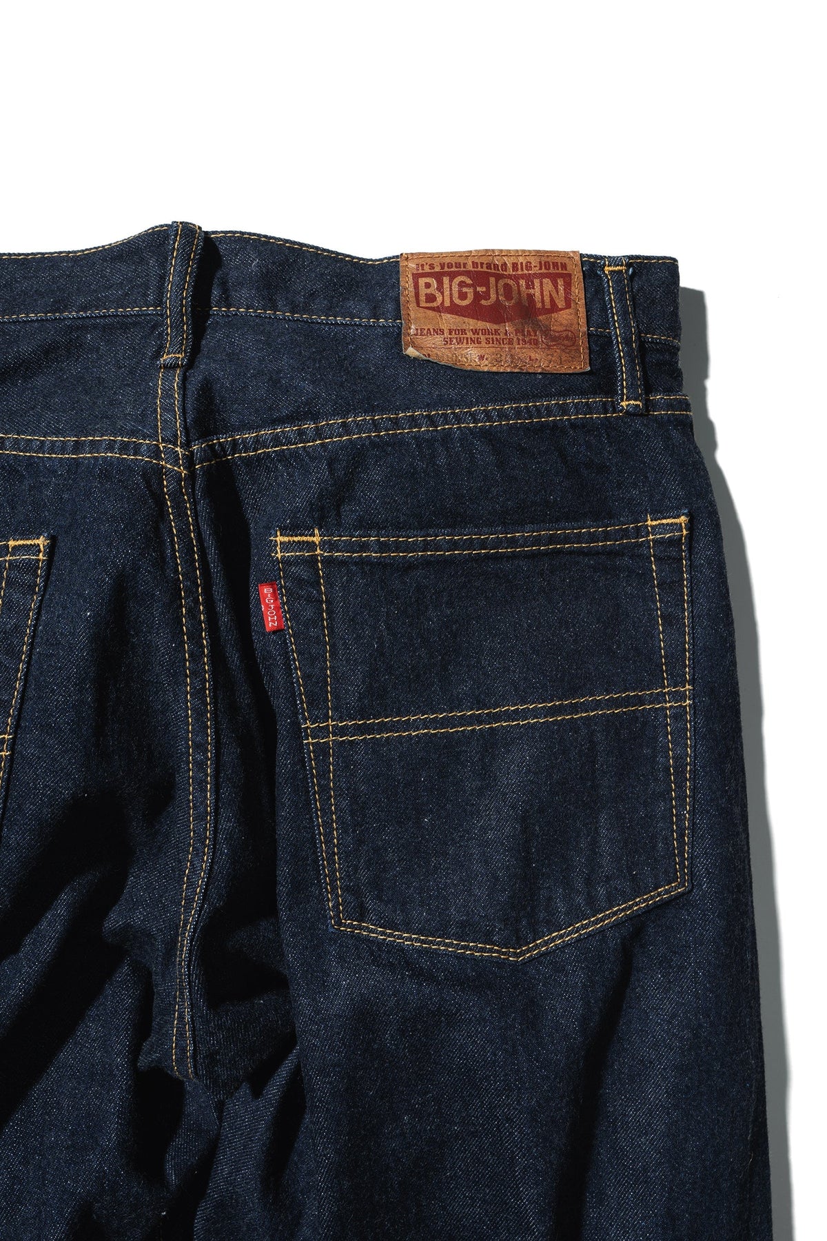 Big John M102SL Vintage '60s Classic Straight Fit — Indigo — view 9