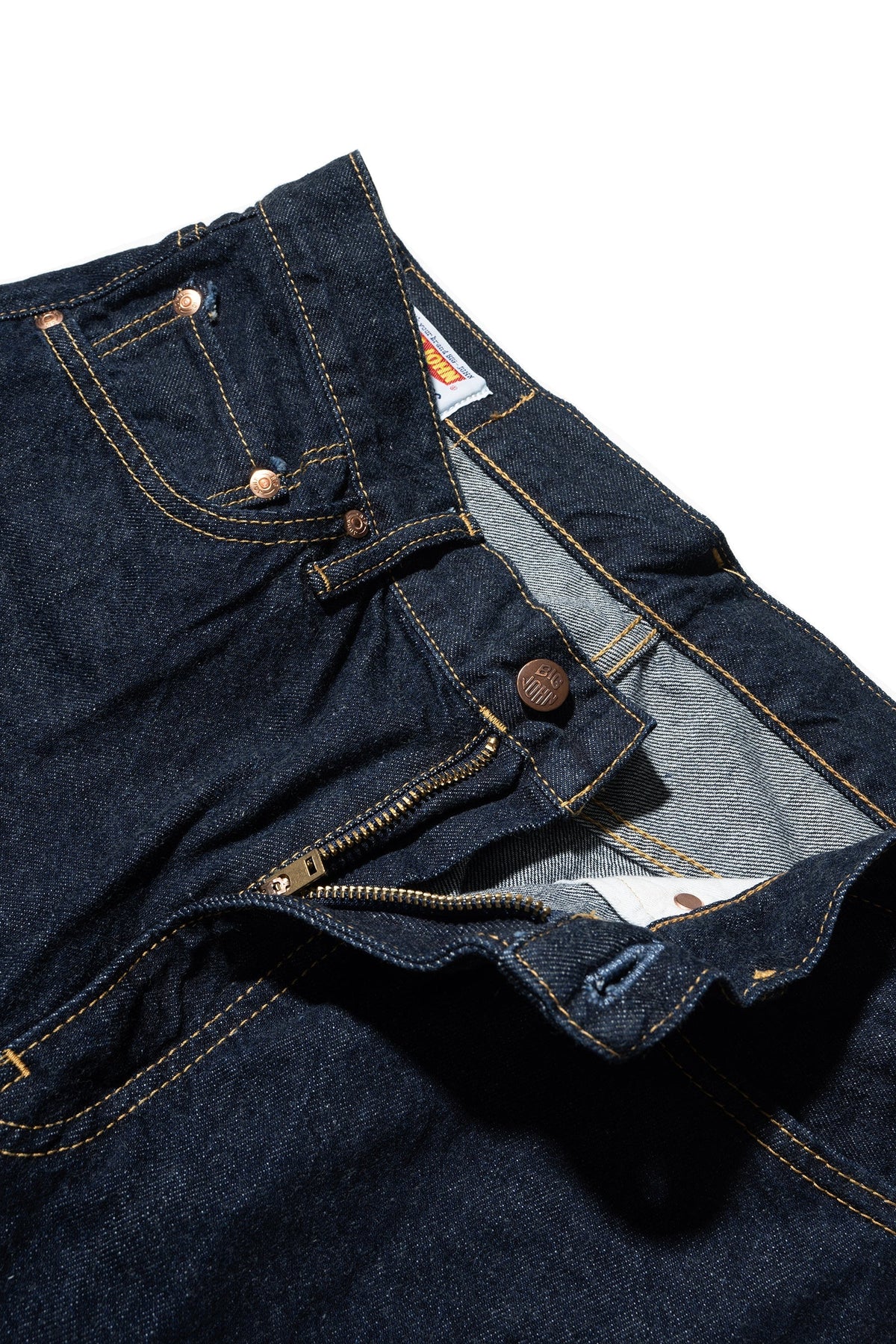 Big John M102SL Vintage '60s Classic Straight Fit — Indigo — view 8
