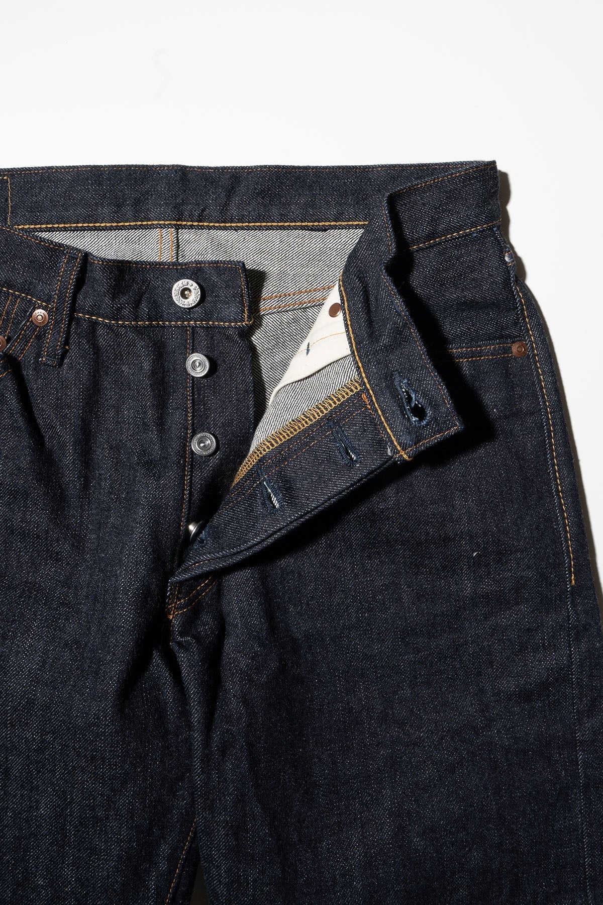Big John M1803 17oz Heavy Gauge Jeans Straight Fit — Indigo — view 4
