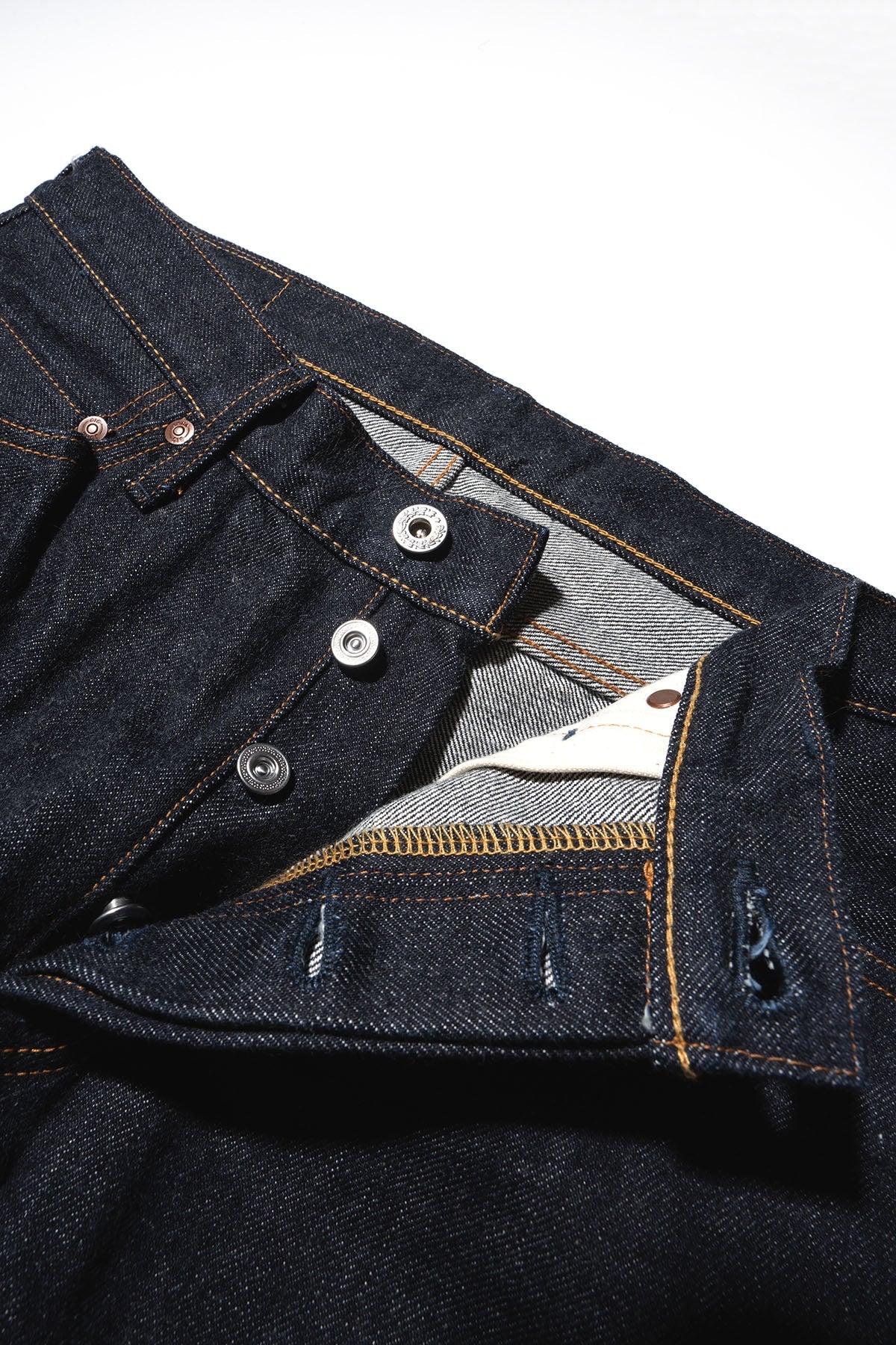 Big John M1803 17oz Heavy Gauge Jeans Straight Fit — Indigo — view 7