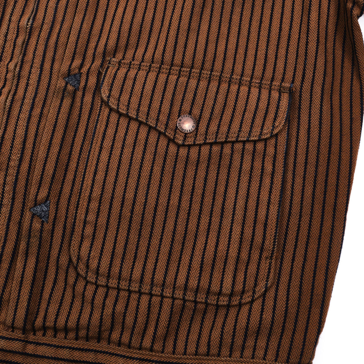 FREENOTE FARO - BROWN HERRINGBONE DOBBY