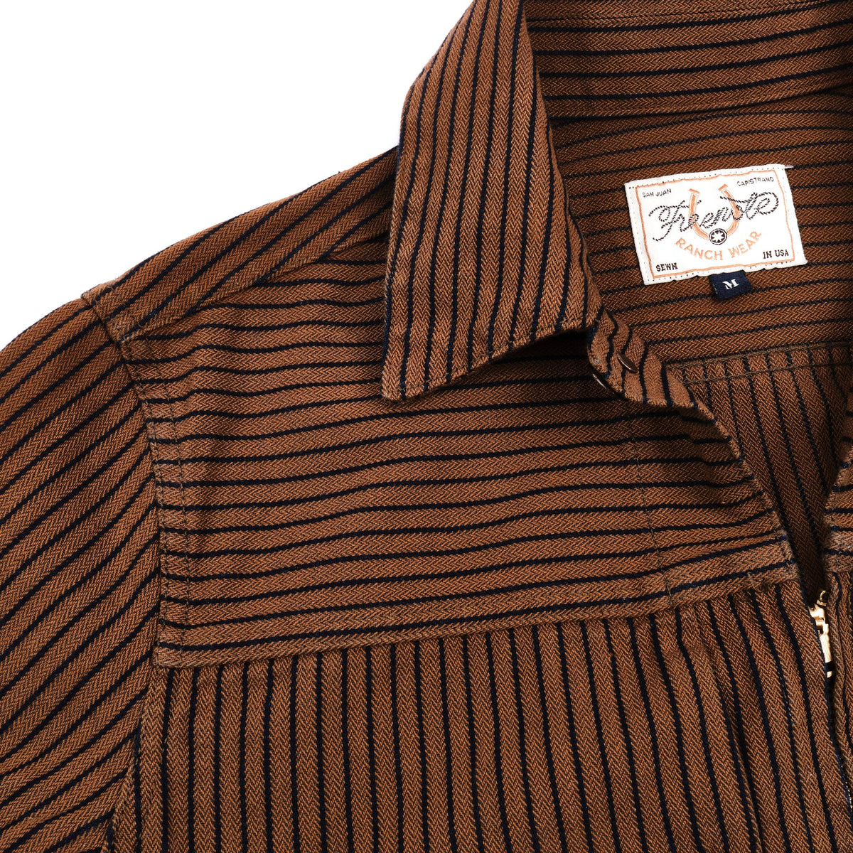FREENOTE FARO - BROWN HERRINGBONE DOBBY
