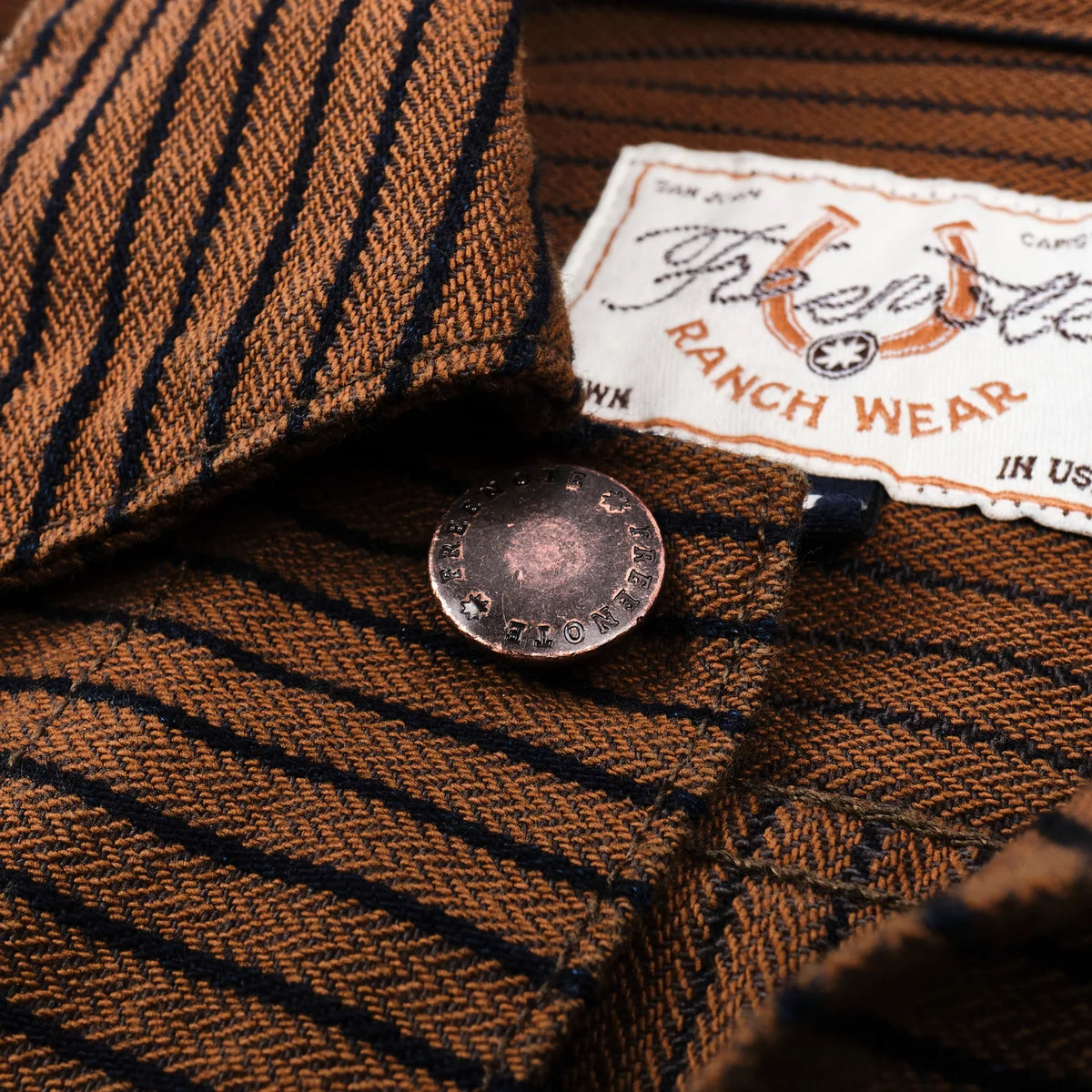 FREENOTE FARO - BROWN HERRINGBONE DOBBY