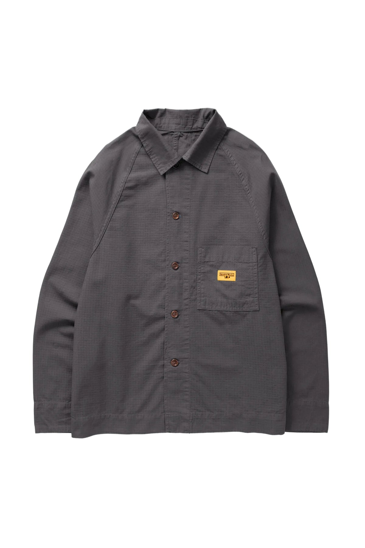 Service Works Ripstop Foh Jacket — Washed Black — front view