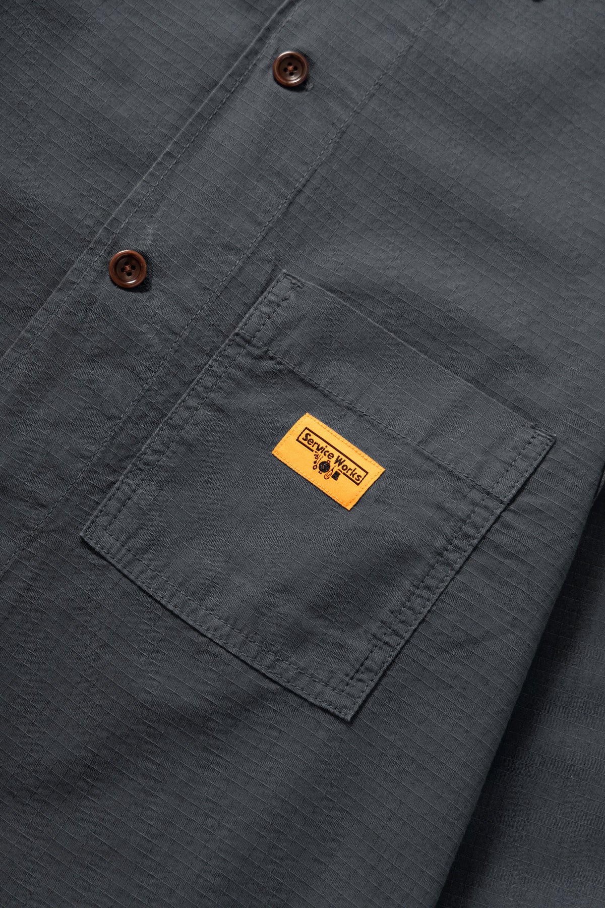Service Works Ripstop Foh Jacket — Washed Black — view 6