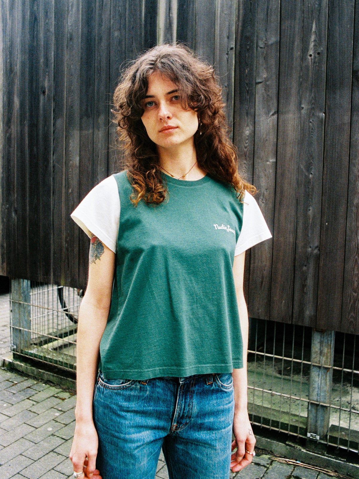 NUDIE JEANS FRANKIE T-SHIRT - NUDIE JEANS