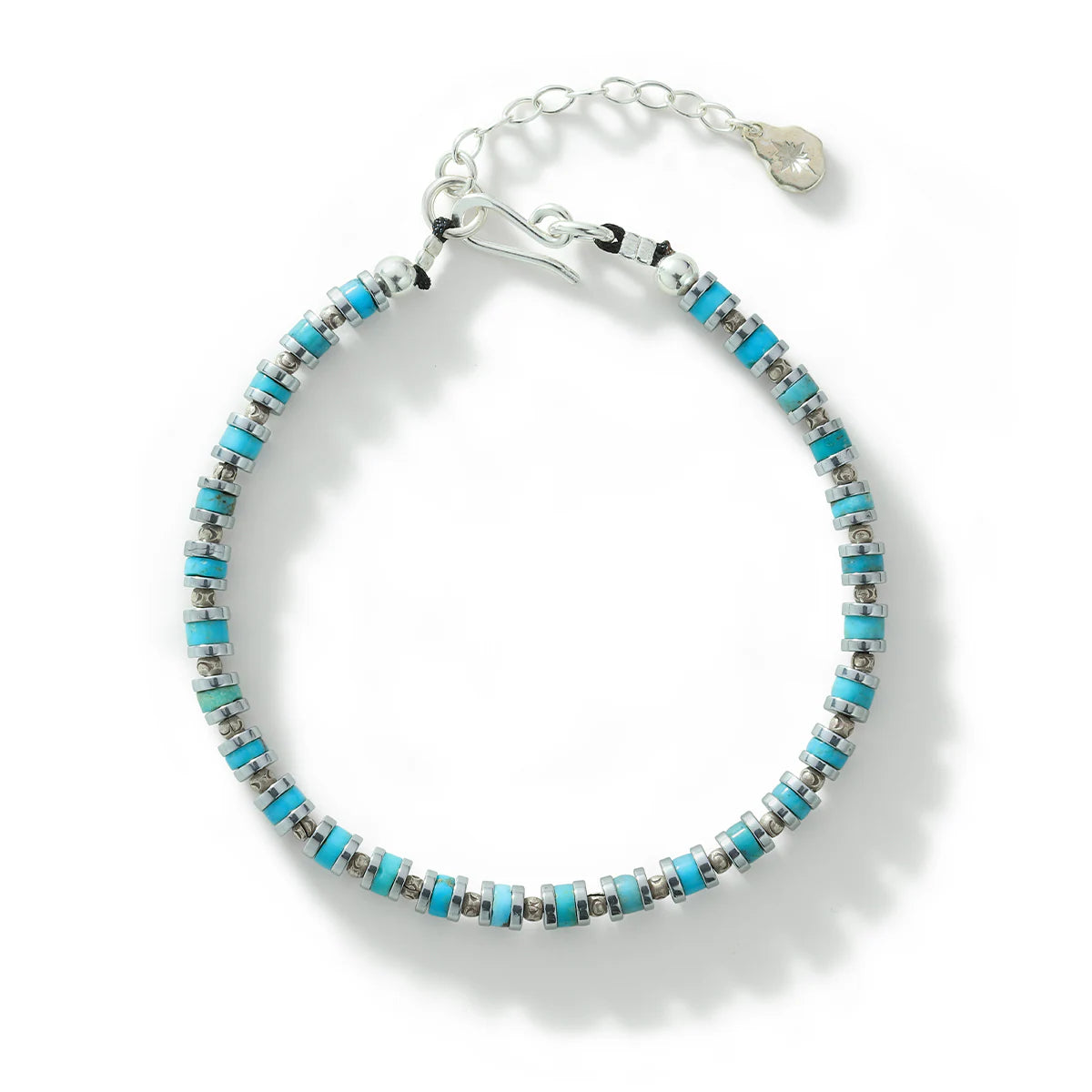 SAAD HORIZON HEISHI TURQUOISE BRACELET STONE 6MM
