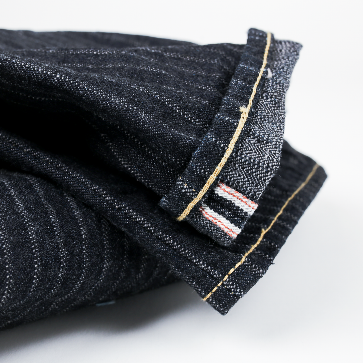 Graph Zero 16oz Straight Jeans — Herringbone Stripe — view 4
