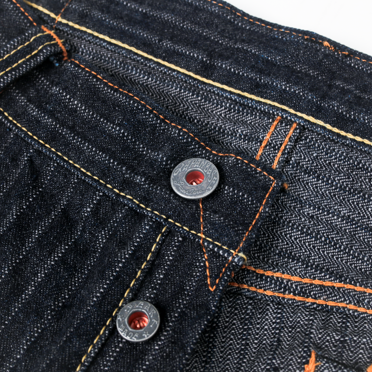 Graph Zero 16oz Straight Jeans — Herringbone Stripe — view 3