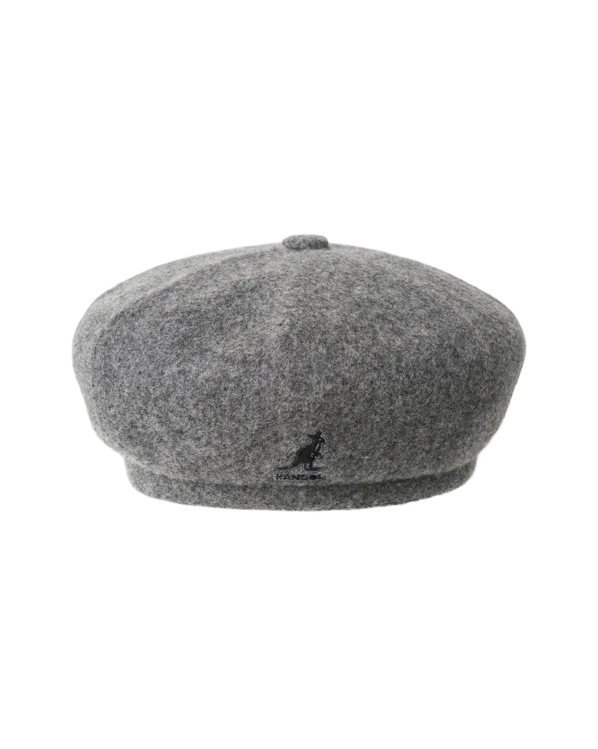 Kangol Wool Jax Beret — Flannel — front view