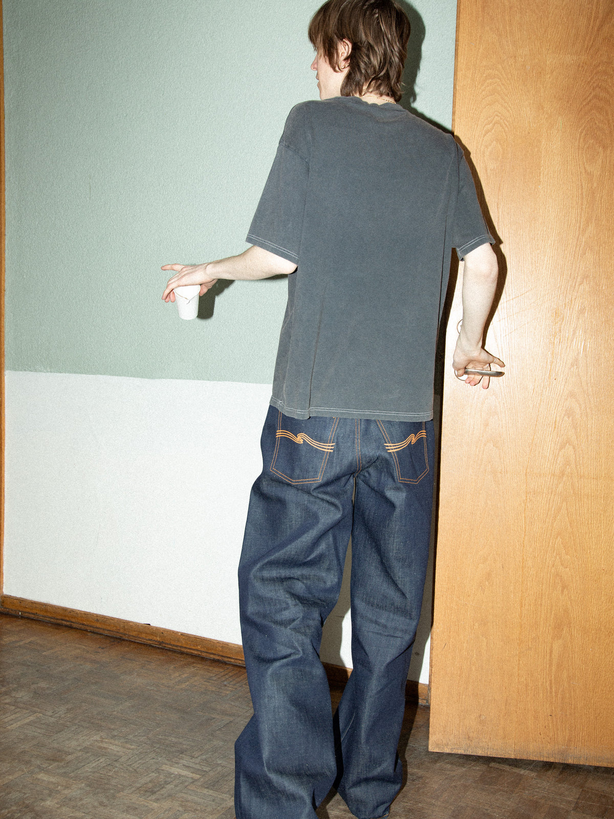 NUDIE JEANS LOUD LARRY - DRY WEIRD