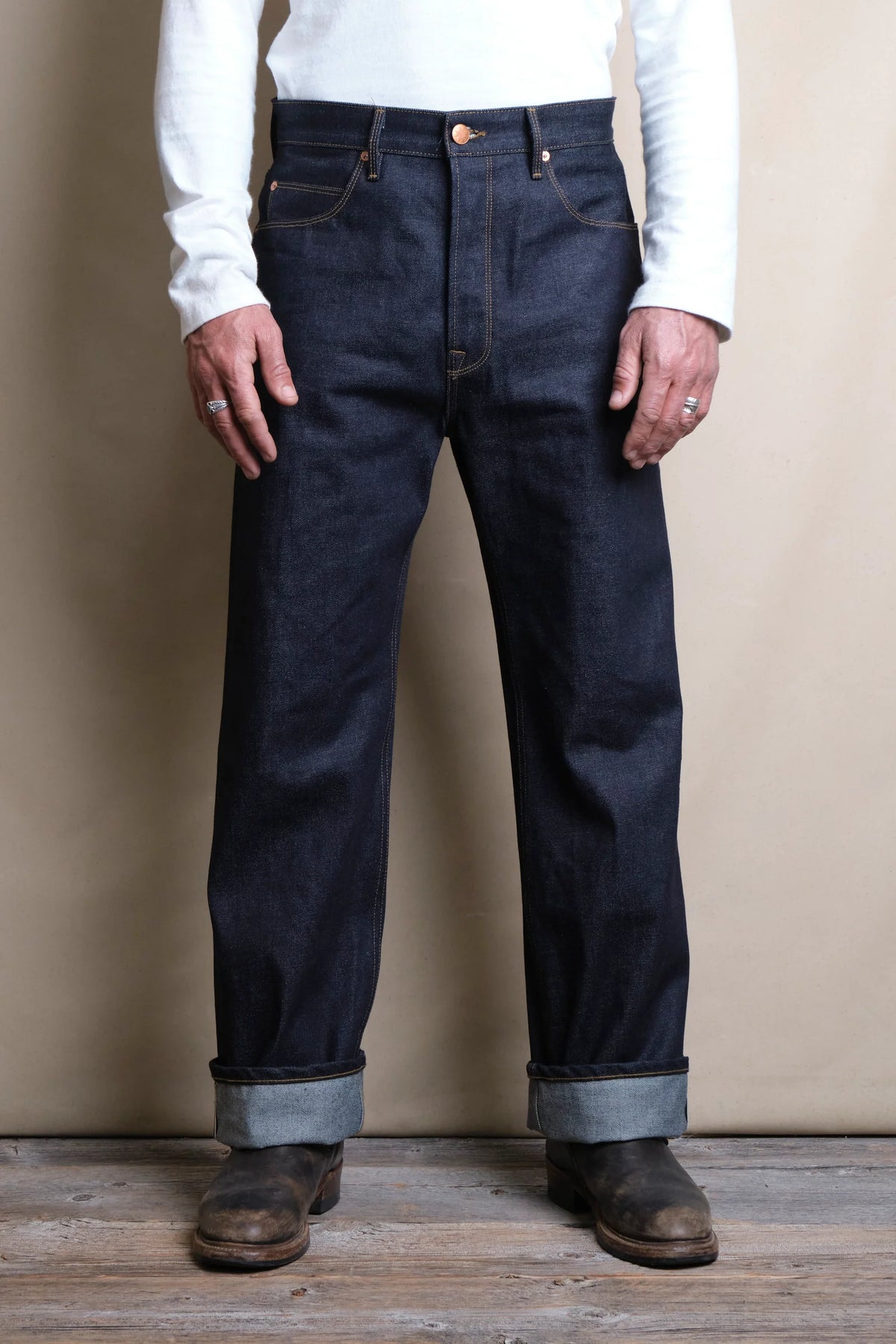 FREENOTE MODESTO WORKWEAR CUT 14.50 OUNCE - KAIHARA