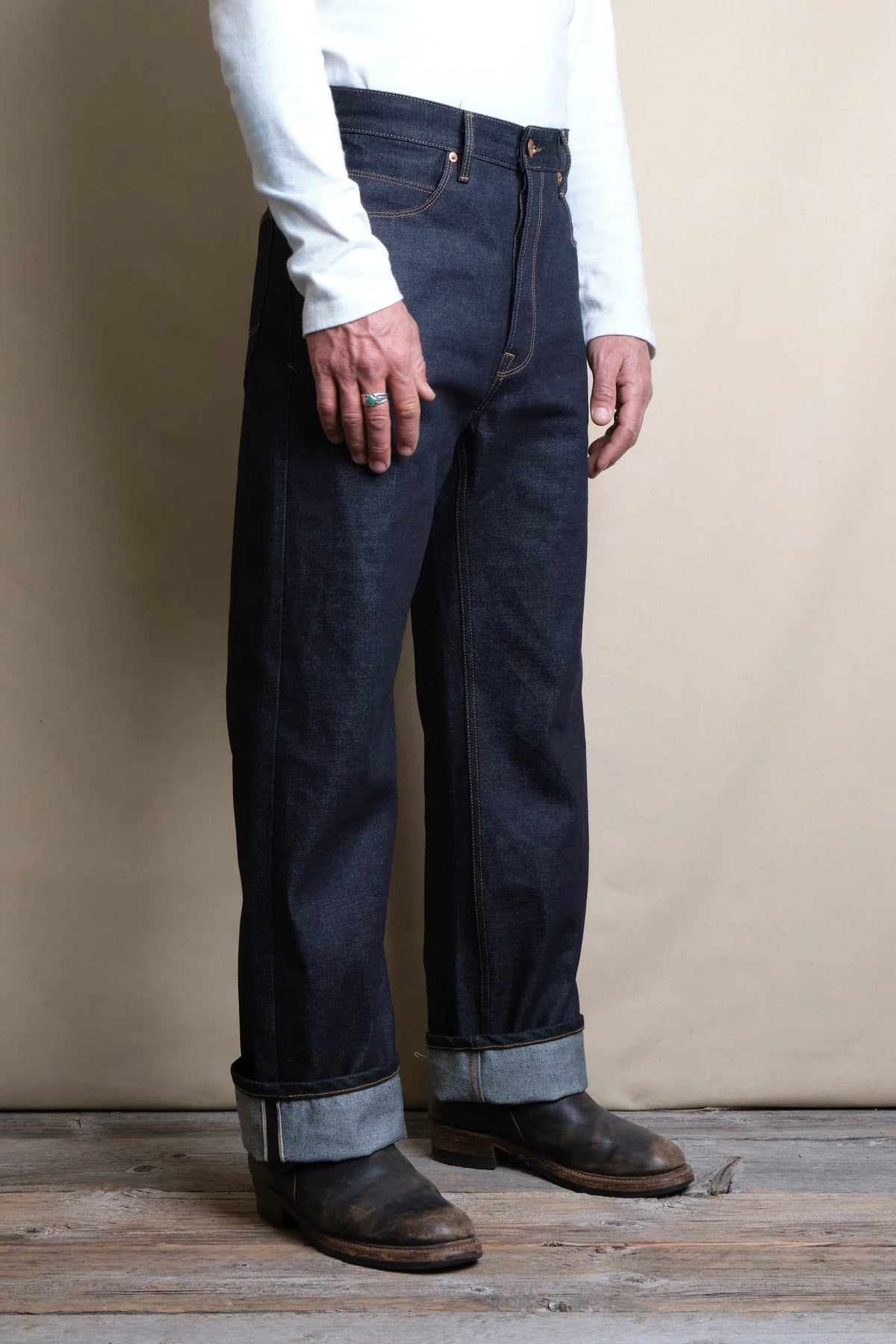 FREENOTE MODESTO WORKWEAR CUT 14.50 OUNCE - KAIHARA