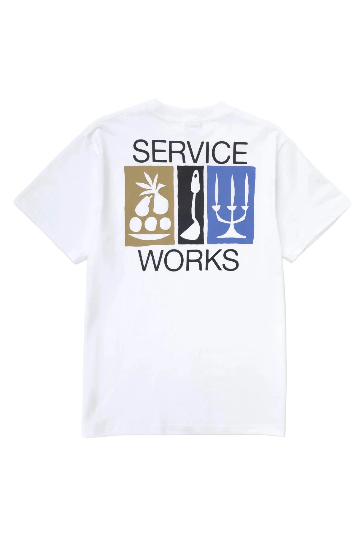 Service Works Nourish Pocket Tee — White — view 2