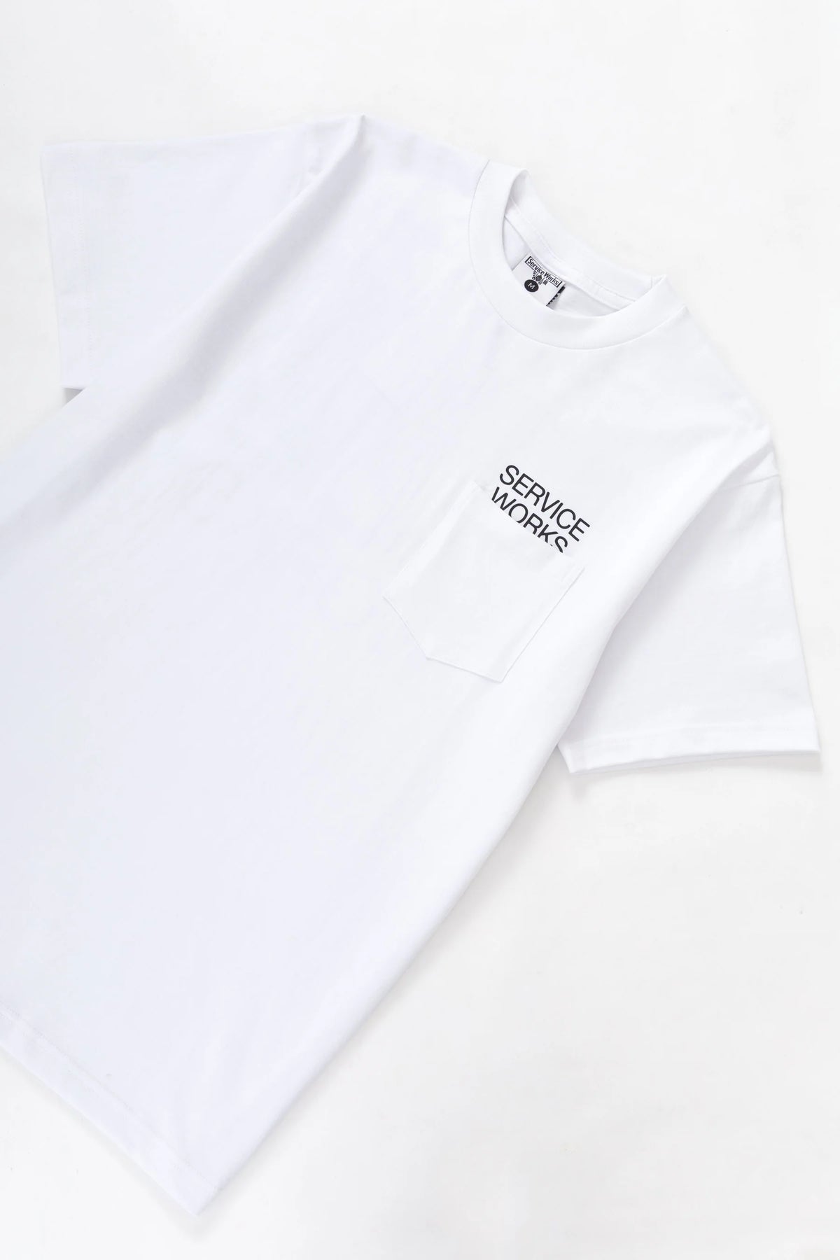 Service Works Nourish Pocket Tee — White — view 6