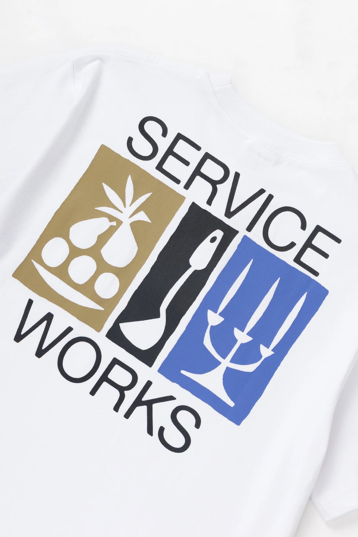 Service Works Nourish Pocket Tee — White — view 7