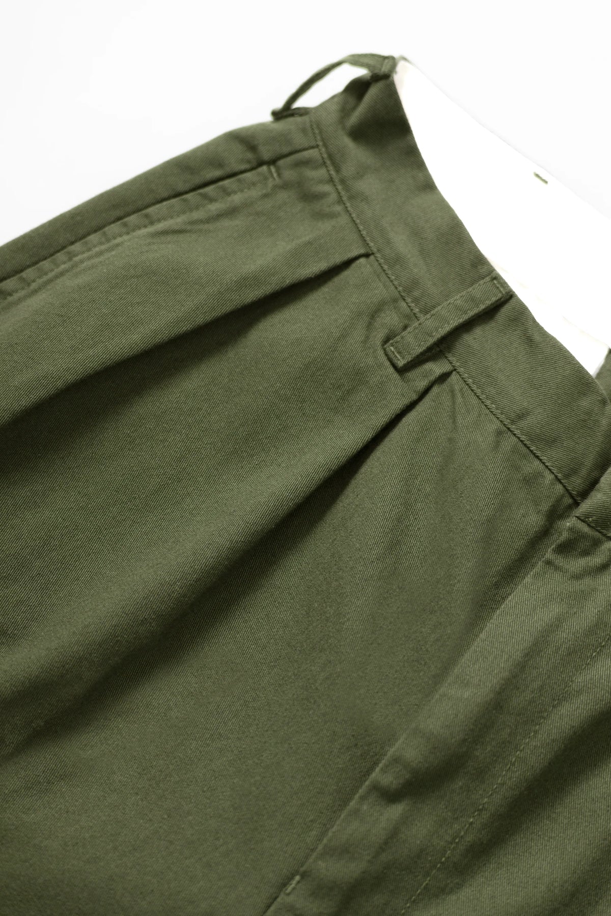 Service Works Drill Part Timer Short — Olive — view 4
