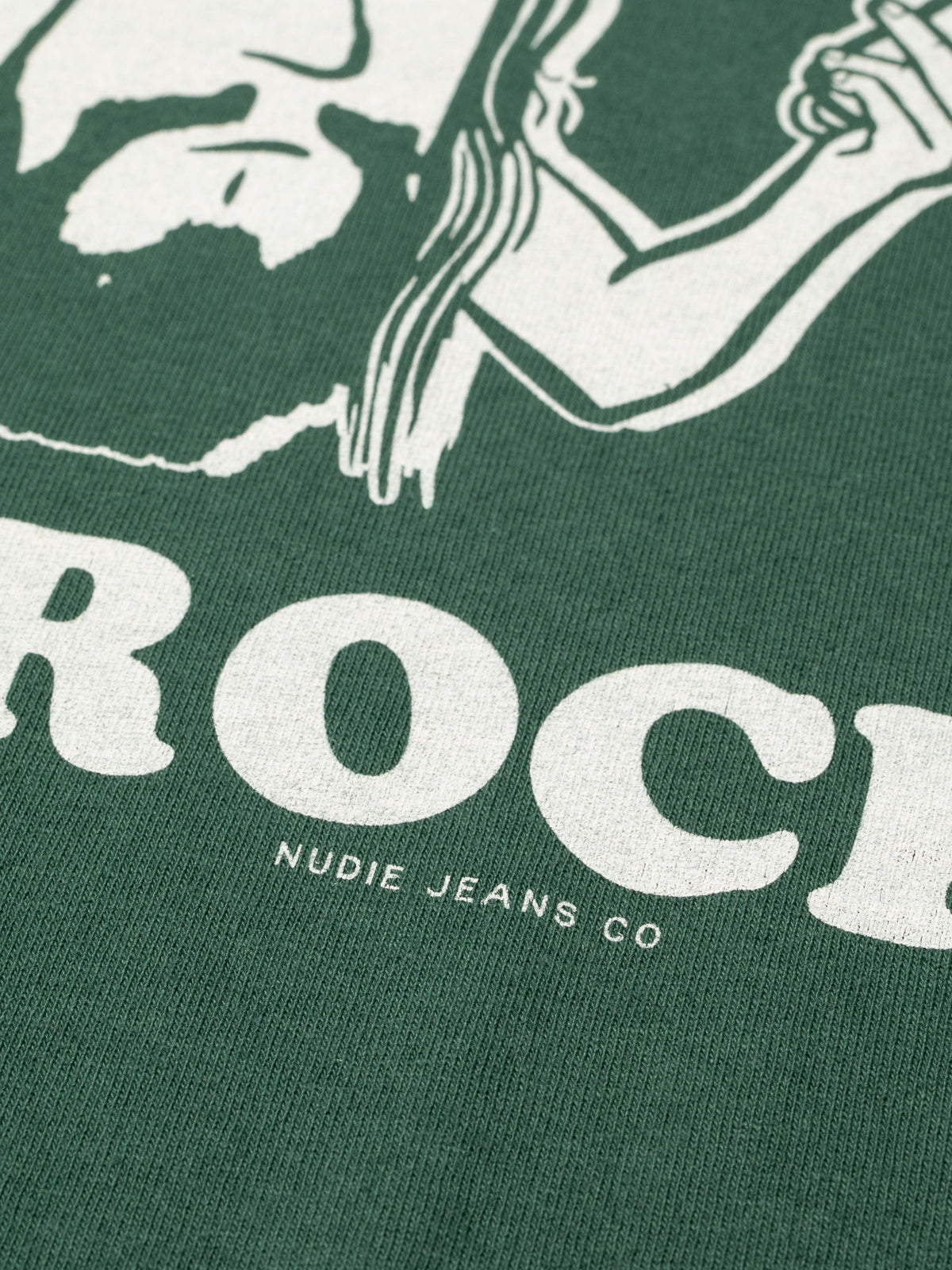 NUDIE JEANS ROY SHORT T-SHIRT - COWBELL