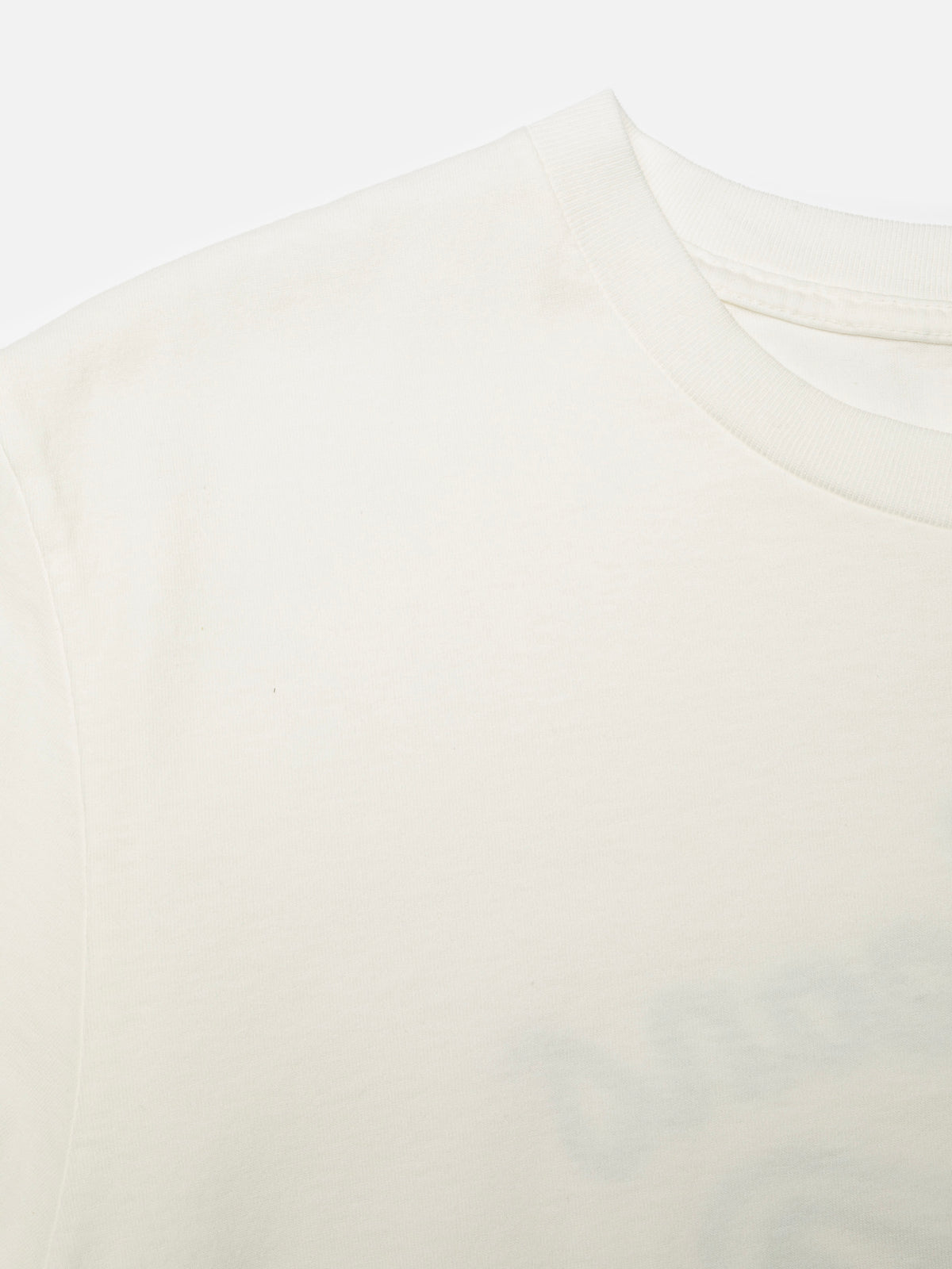 NUDIE JEANS ROY T-SHIRT NJCO PIN - CHALK WHITE