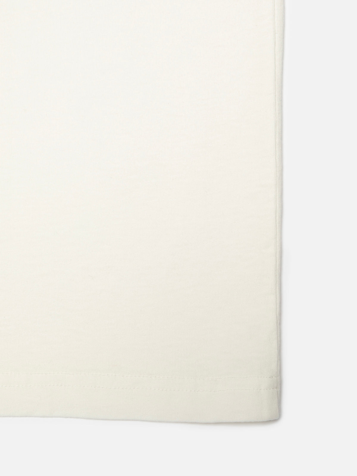 NUDIE JEANS ROY T-SHIRT NJCO PIN - CHALK WHITE