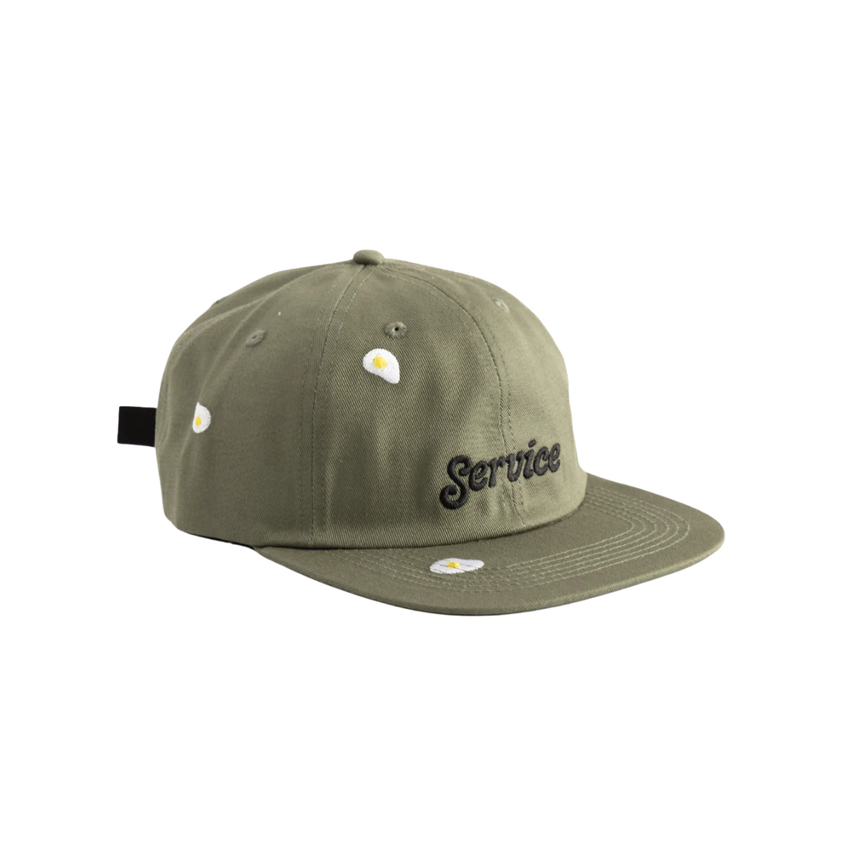 Service Works Service Fried Cap — Olive — front view