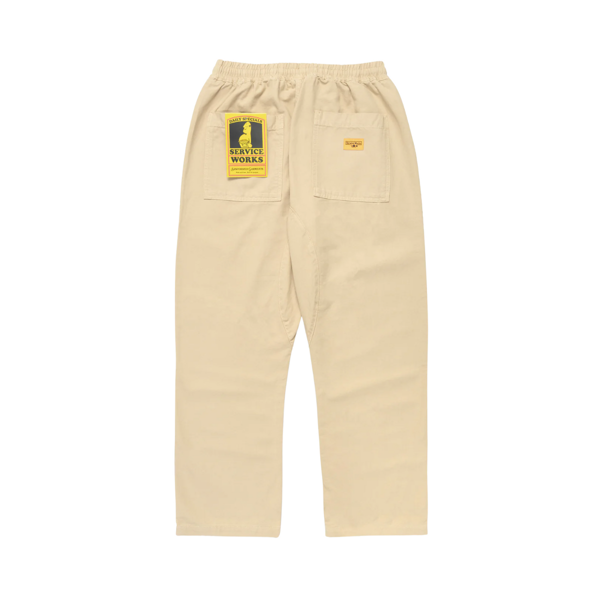 Service Works Canvas Chef Pant — Khaki — view 2