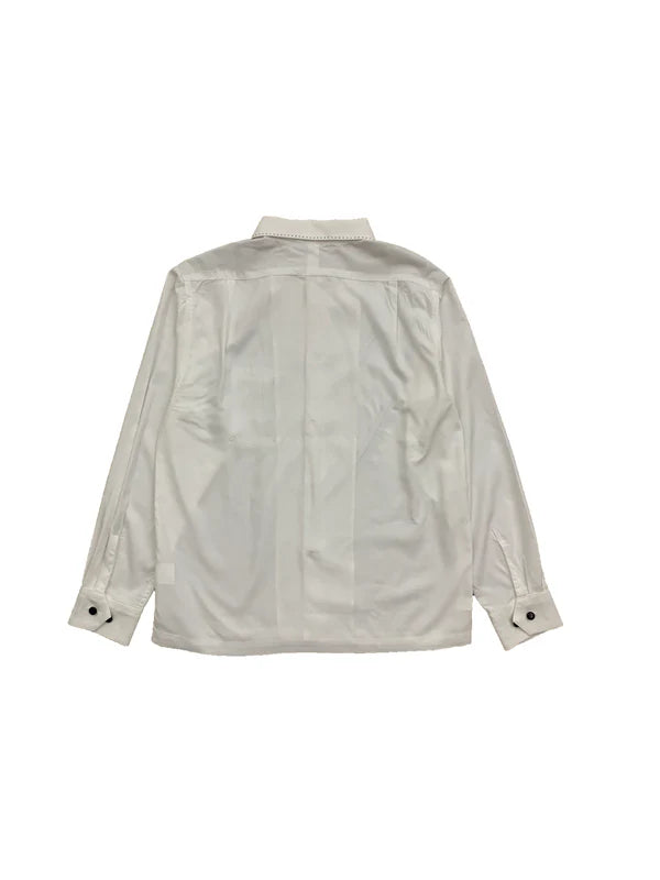 Dry Bone Shark Gill Open Shirt — Off White — view 2