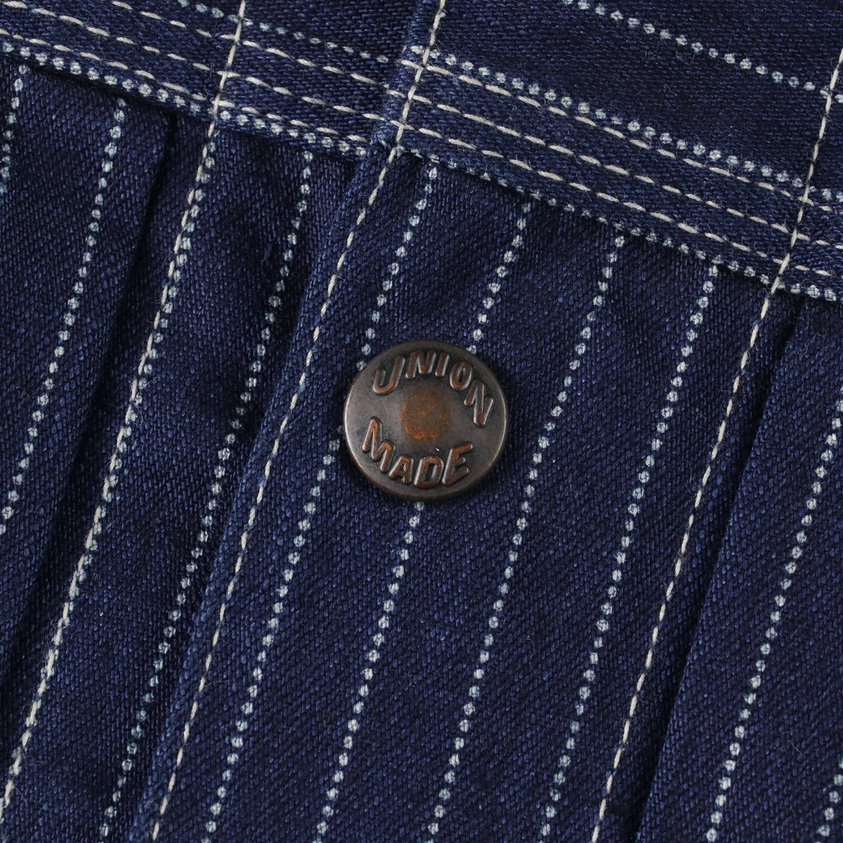PHERROWS 40S WORK JACKET - INDIGO-WABASH