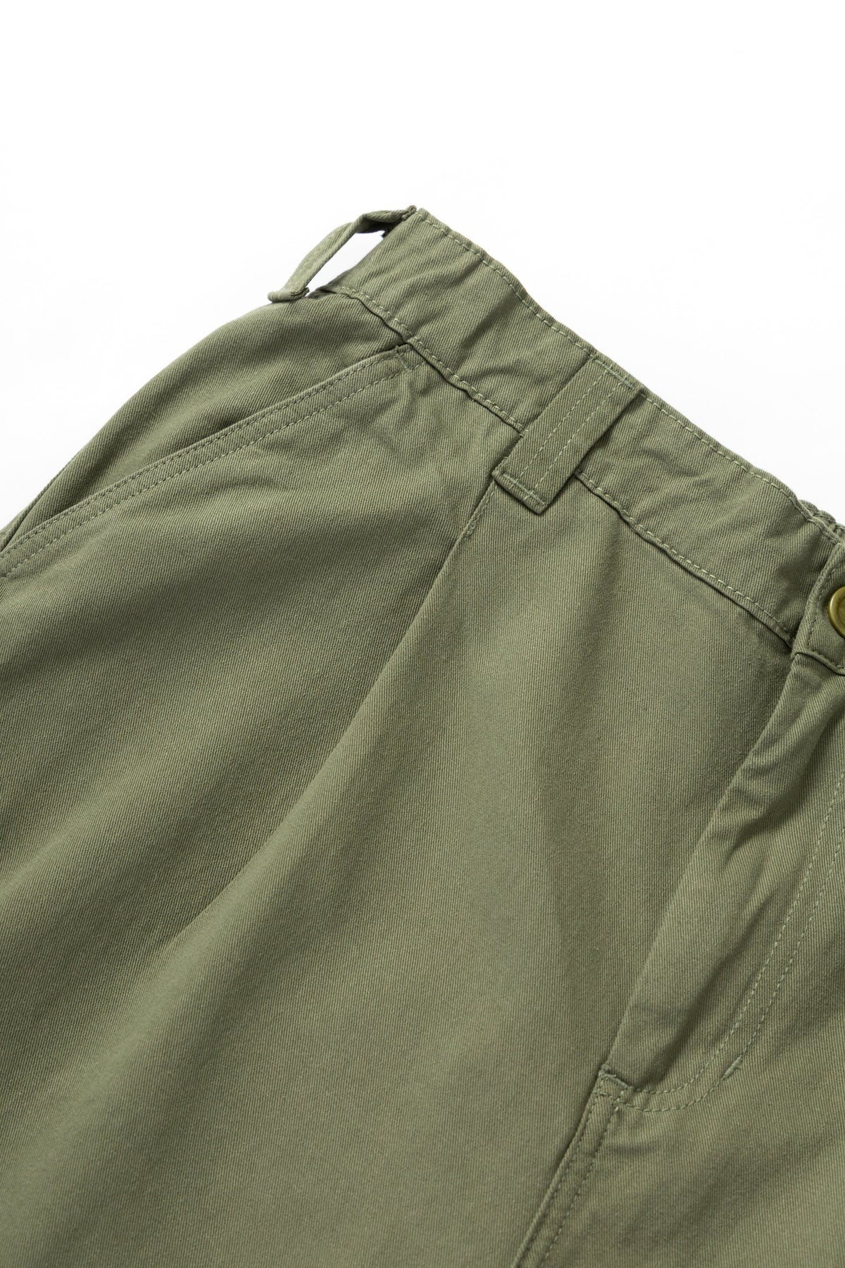 Service Works Drill Waiter Pant — Olive — view 4