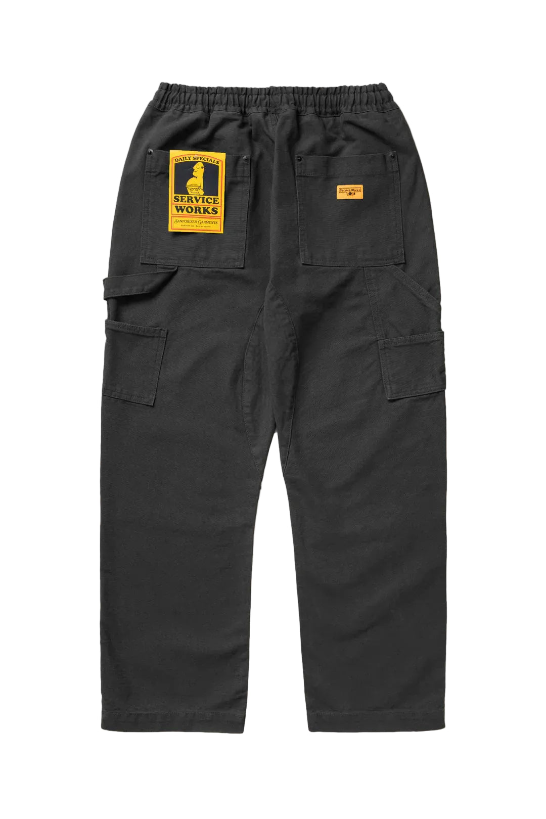 Service Works Utility Chef Pant — Black — view 2