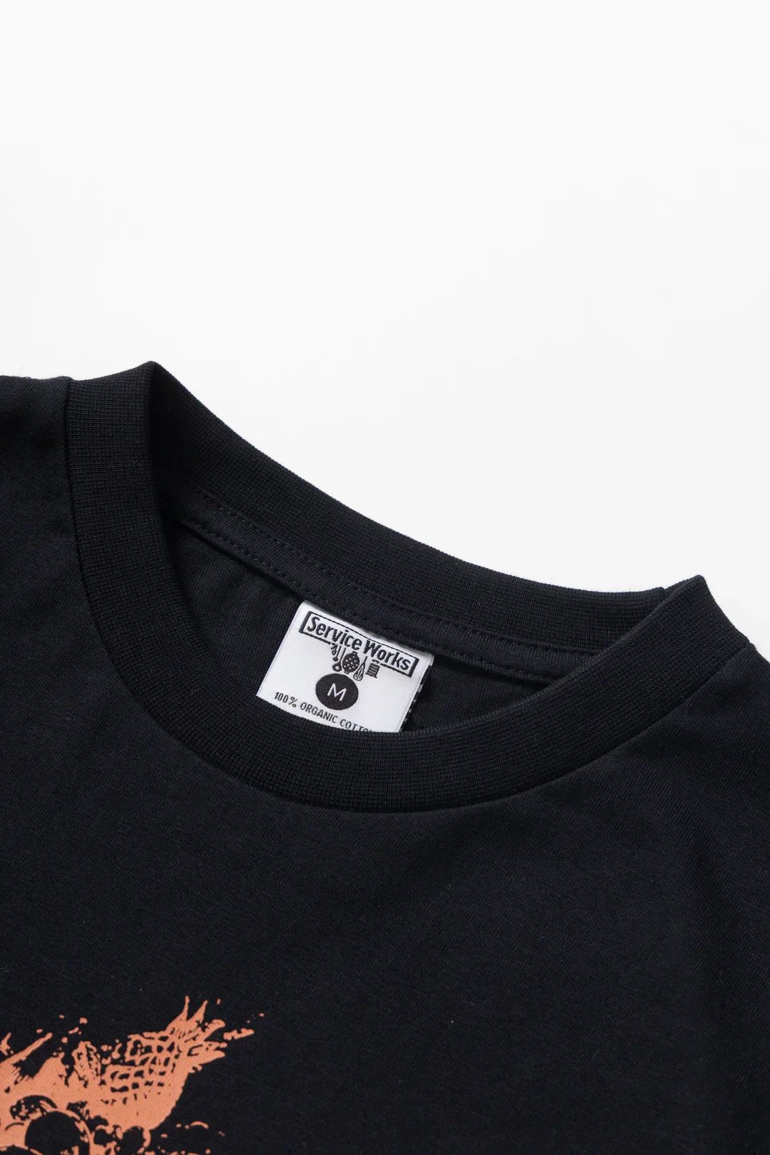 Service Works Fruit Bowl Tee — Black — view 3