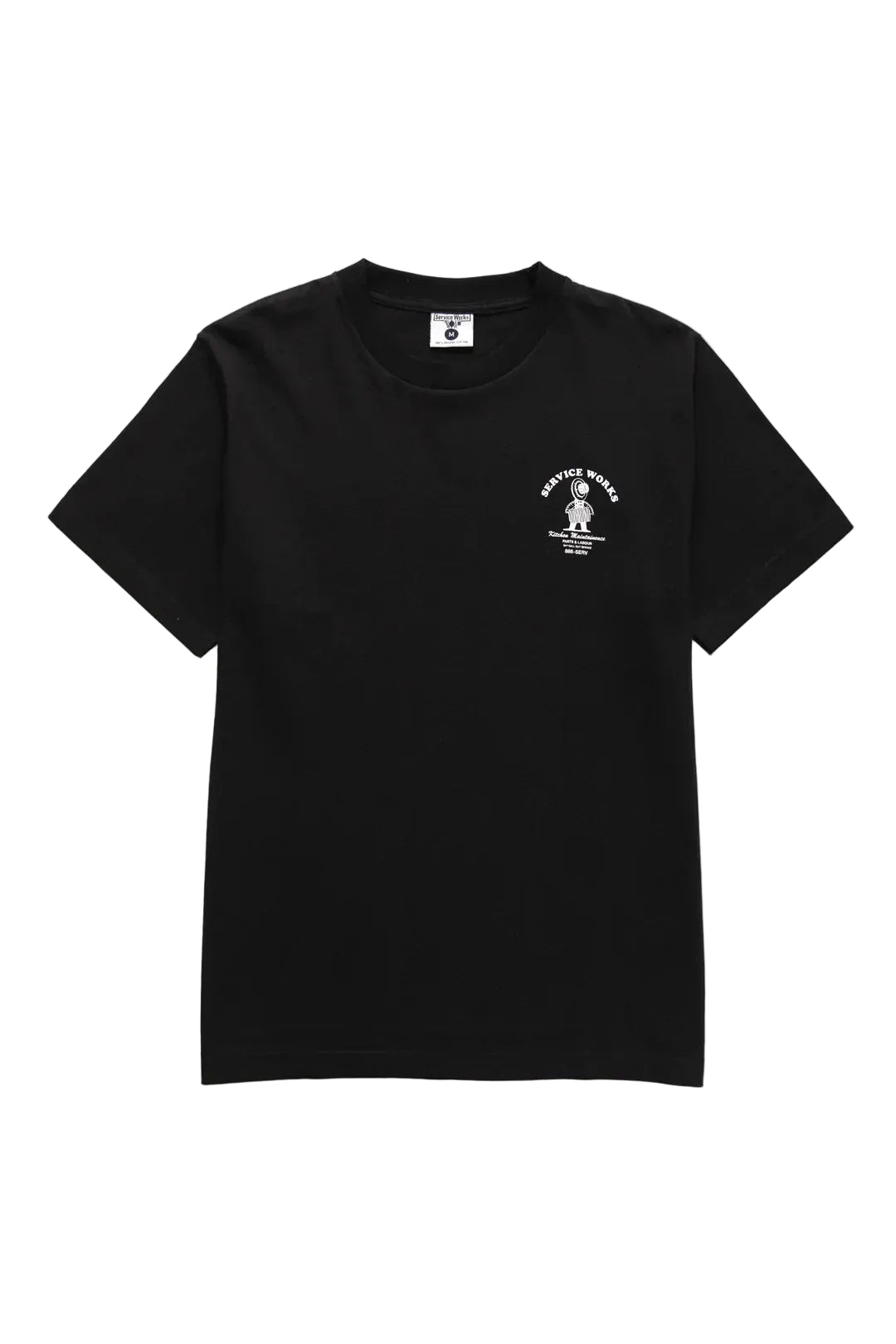 Service Works Maintenance Tee — Black — view 2