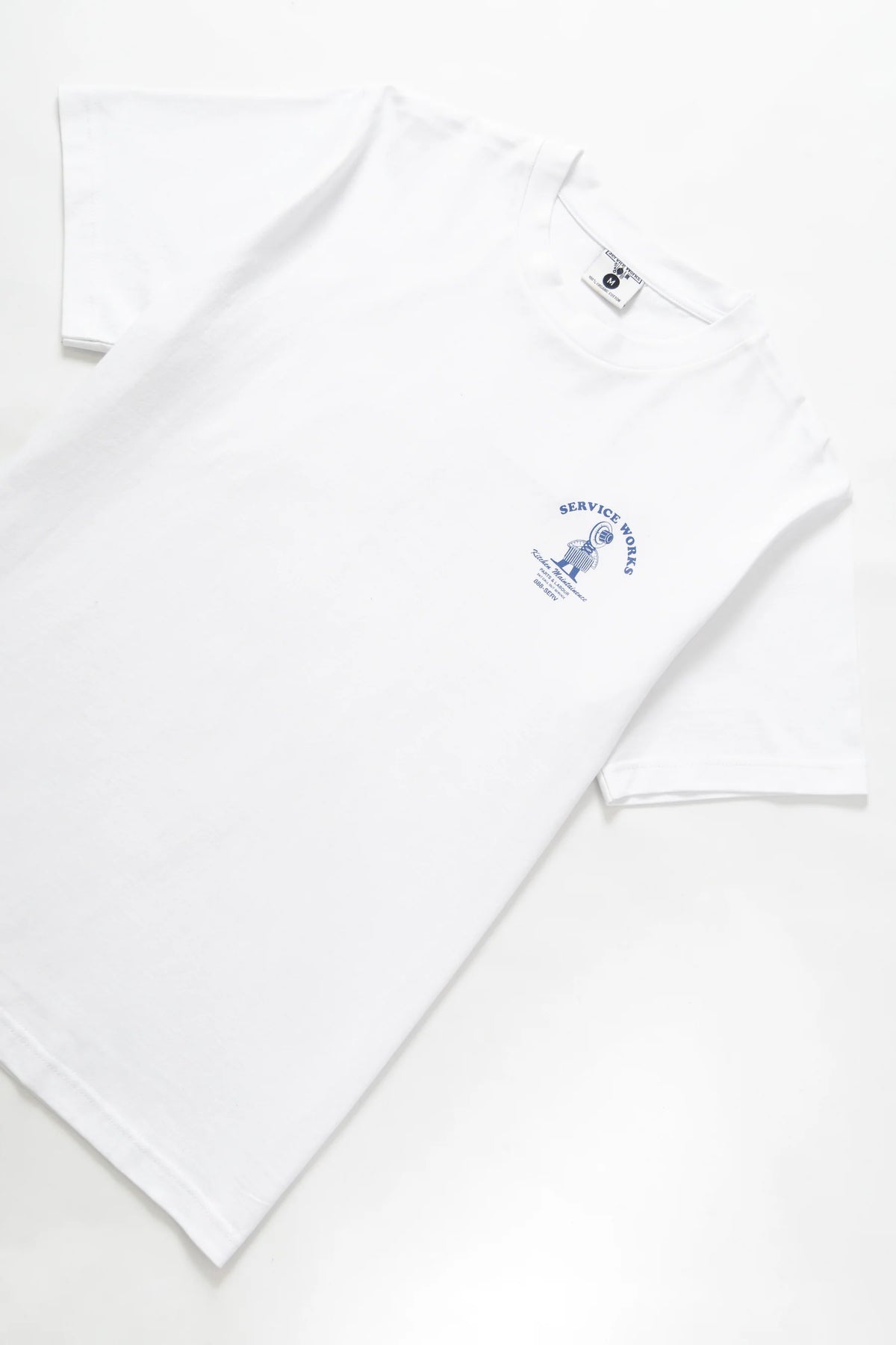 Service Works Maintenance Tee — White — view 6