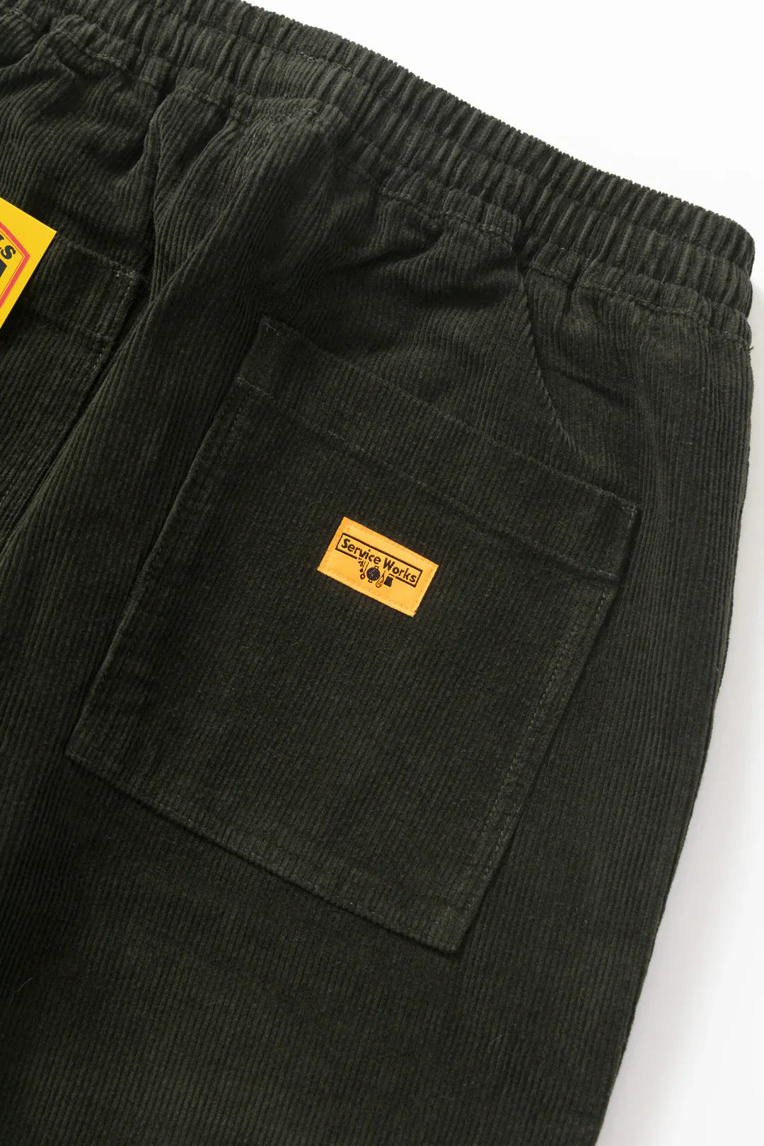 Service Works Corduroy Chef Pant — Coppice — view 3