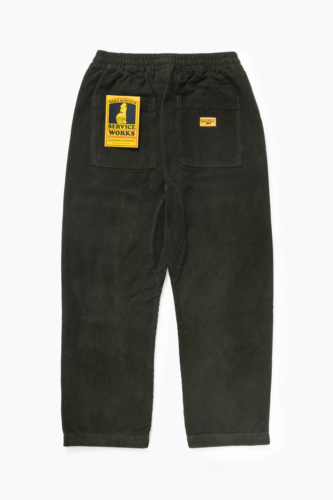 Service Works Corduroy Chef Pant — Coppice — view 2