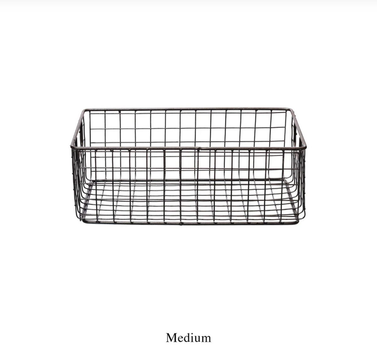 Puebco Wire Basket Shoes Box — No Color — view 2