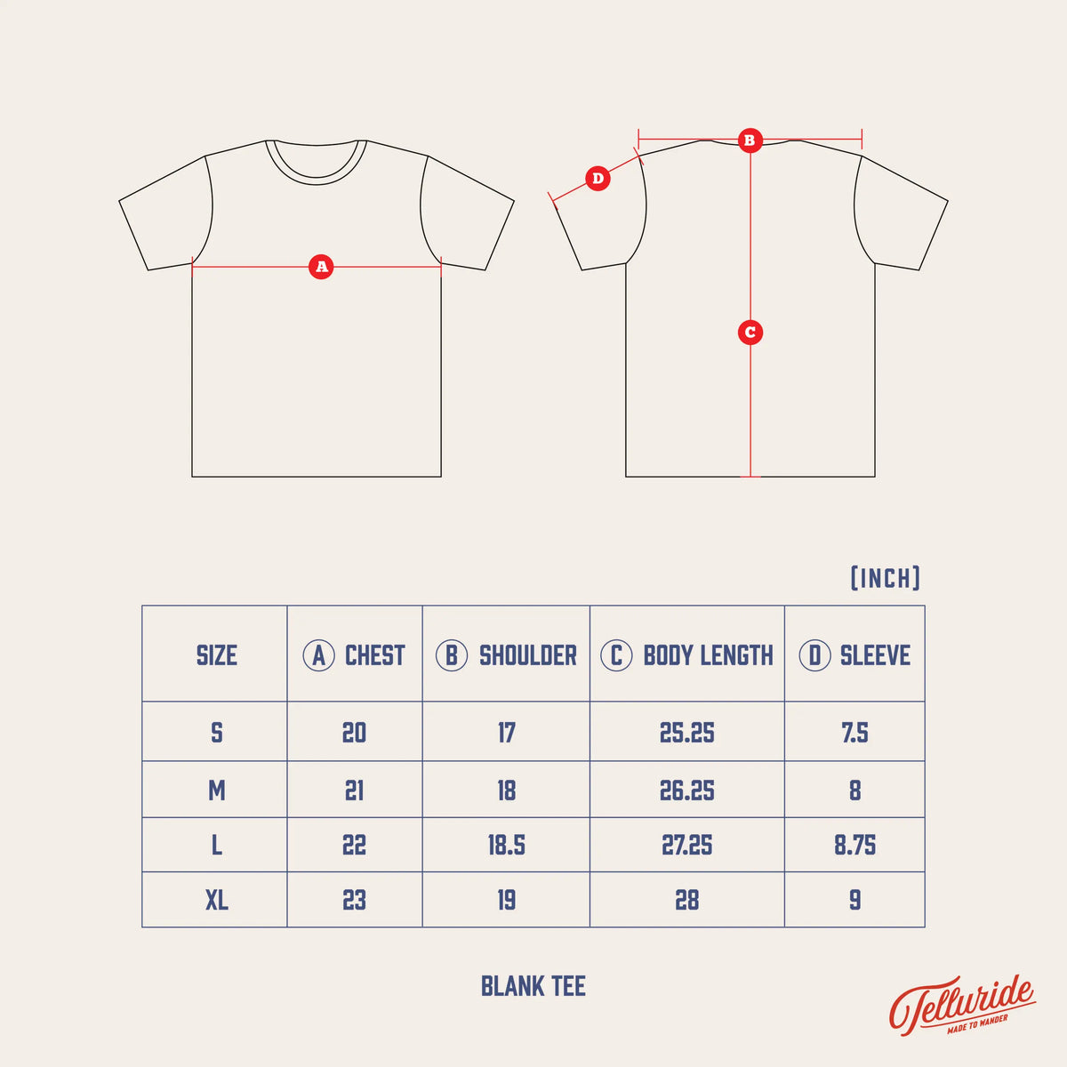Telluride Blank Tee — view 4
