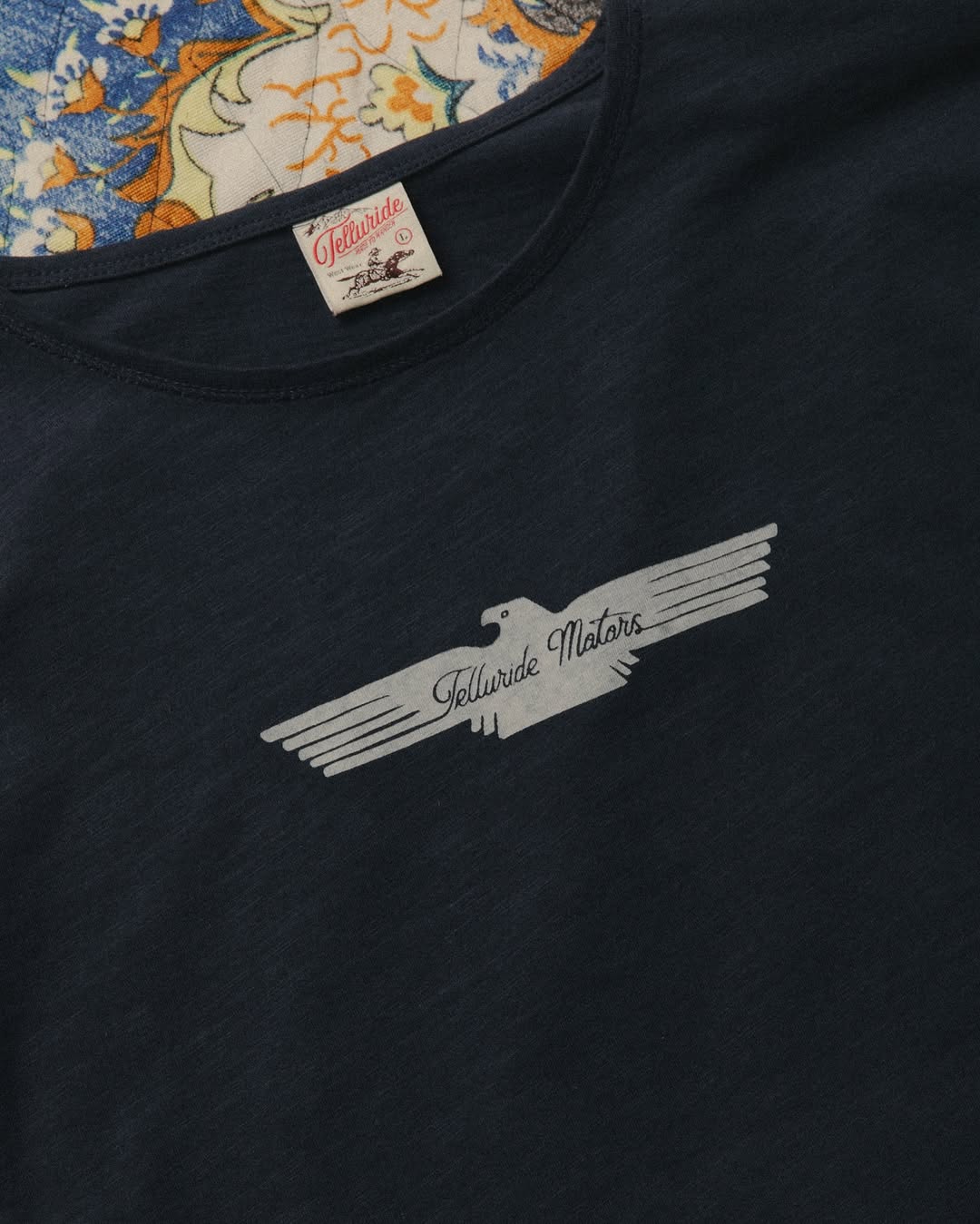 Telluride Highway Star Tee — Navy — view 2