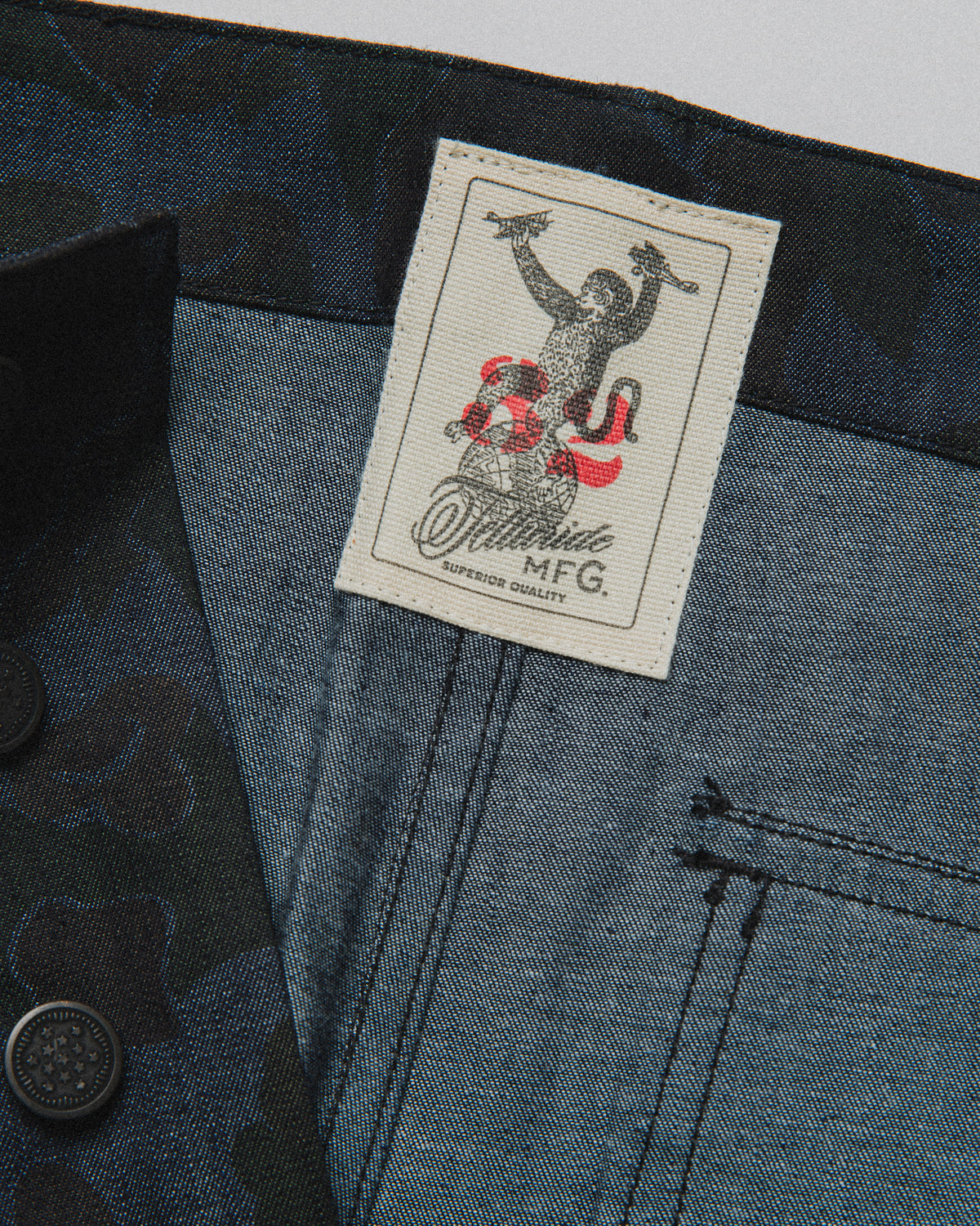 TELLURIDE TROOPER INDIGO DUCK CAMO - DARK INDIGO