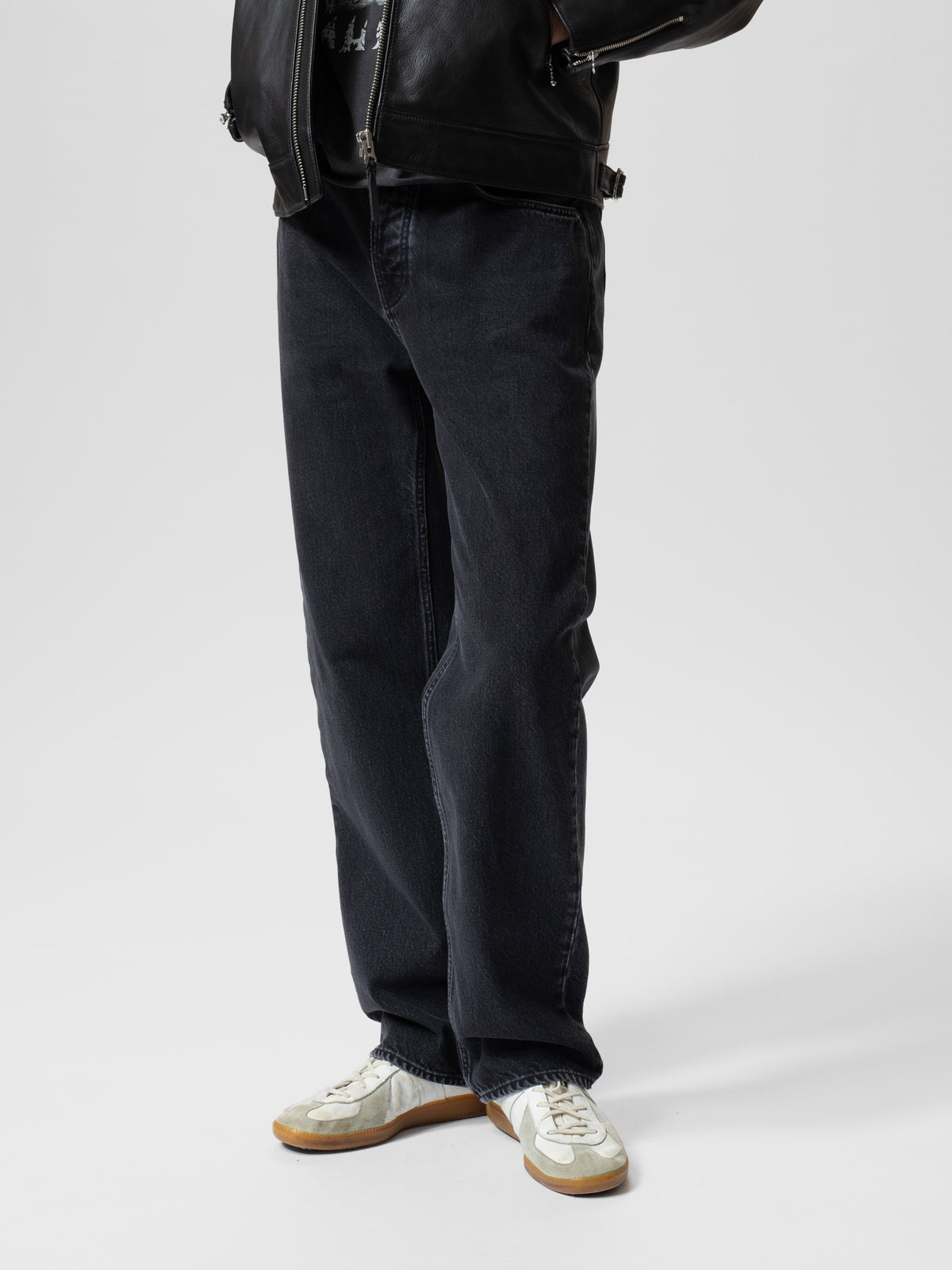 NUDIE JEANS TUFF TONY - BLACK VINTAGE