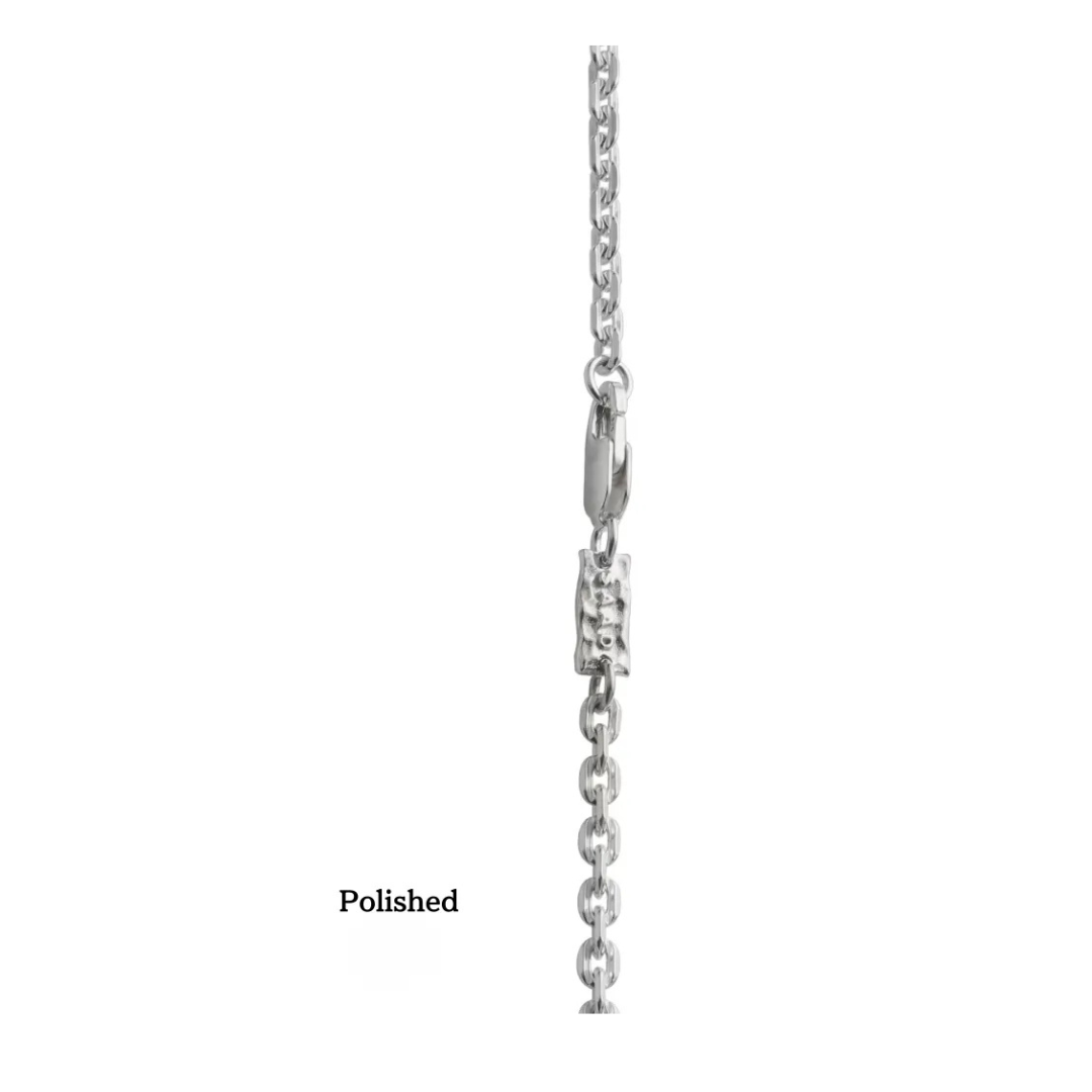 Azuki Width 3.0mm Chain RM — Polished — front view