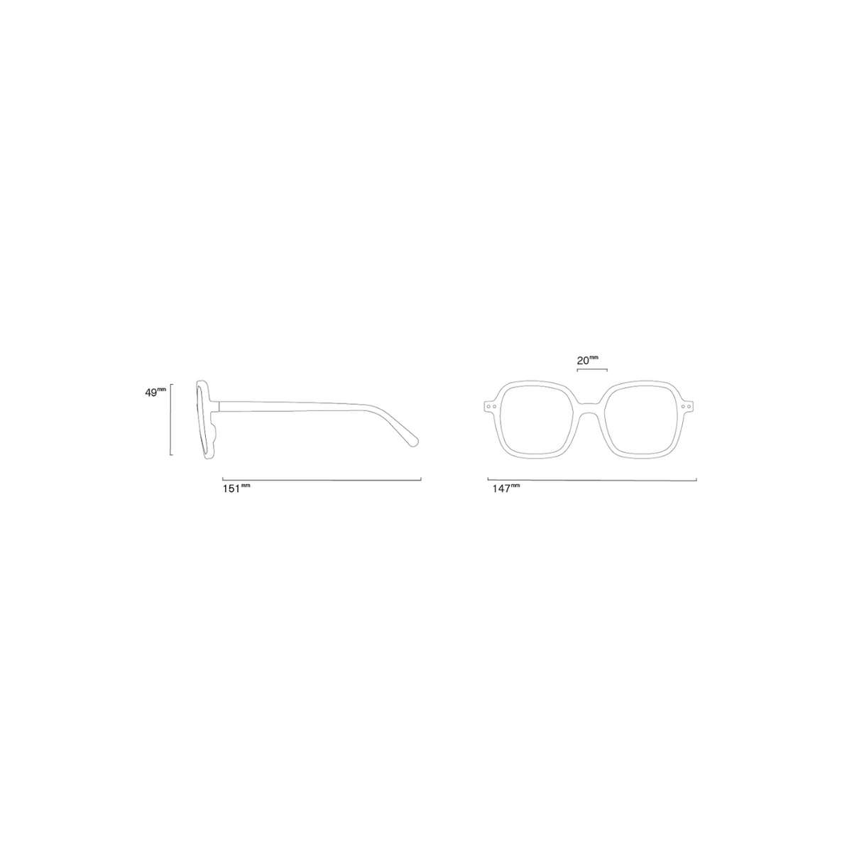 Izipizi Sun Office Golden Green Brown Lenses_golden Green — view 7