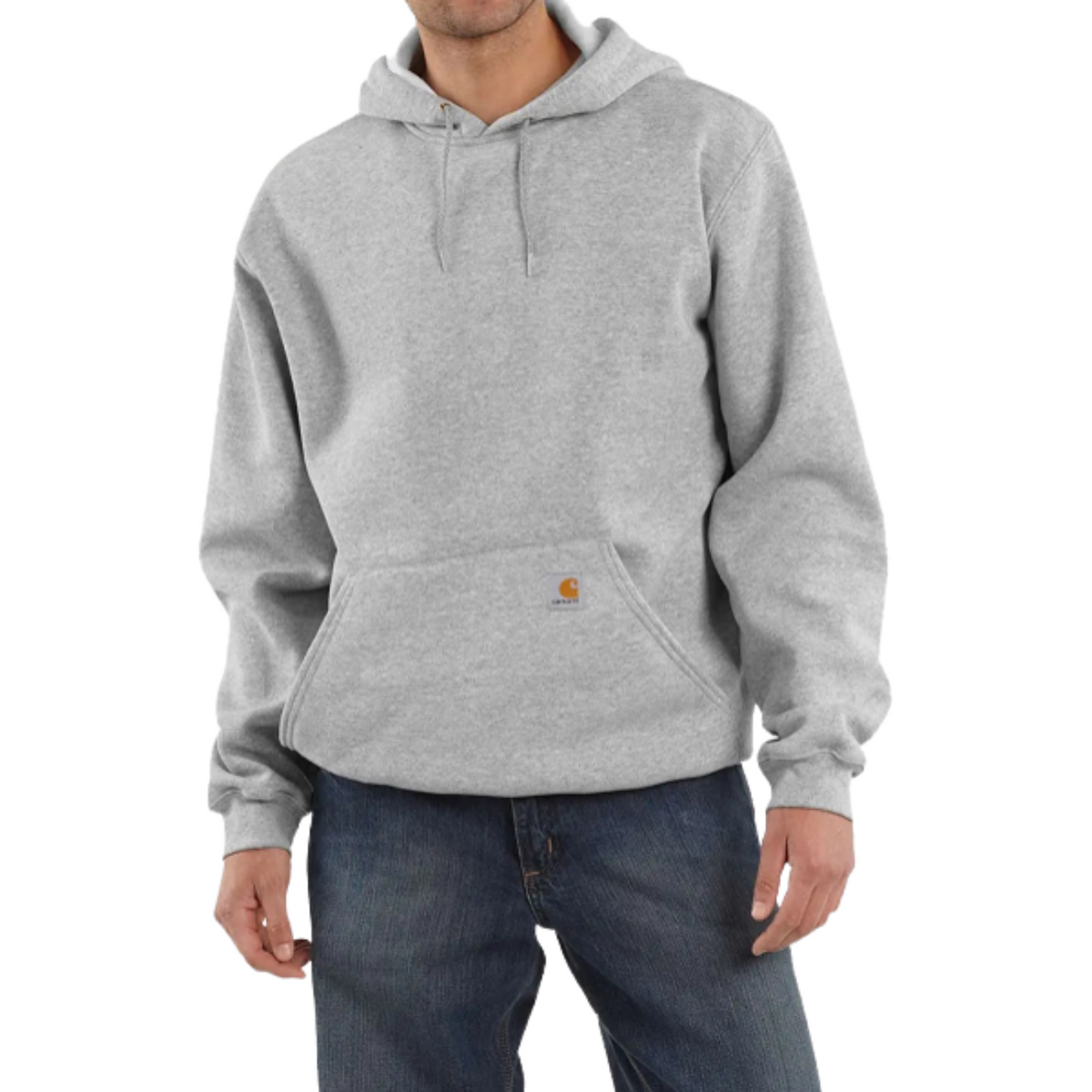 Carhartt Loose Fit Midweight Sweatshirt — Heather Gray — front view