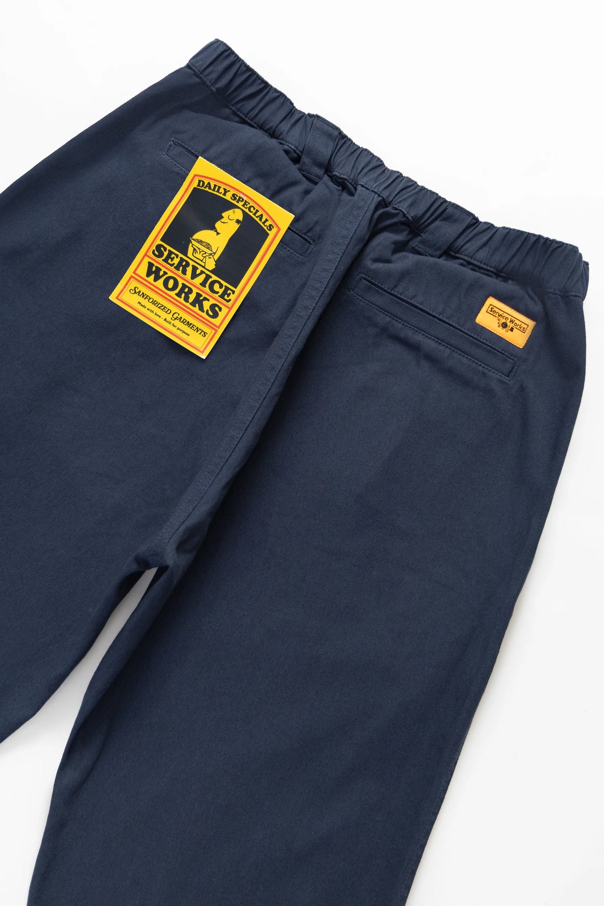 Service Works Drill Waiter Pant — Navy — view 2
