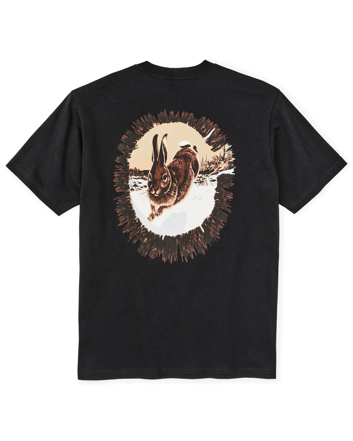 Filson Hare Chase Graphic T-Shirt — Black — view 2
